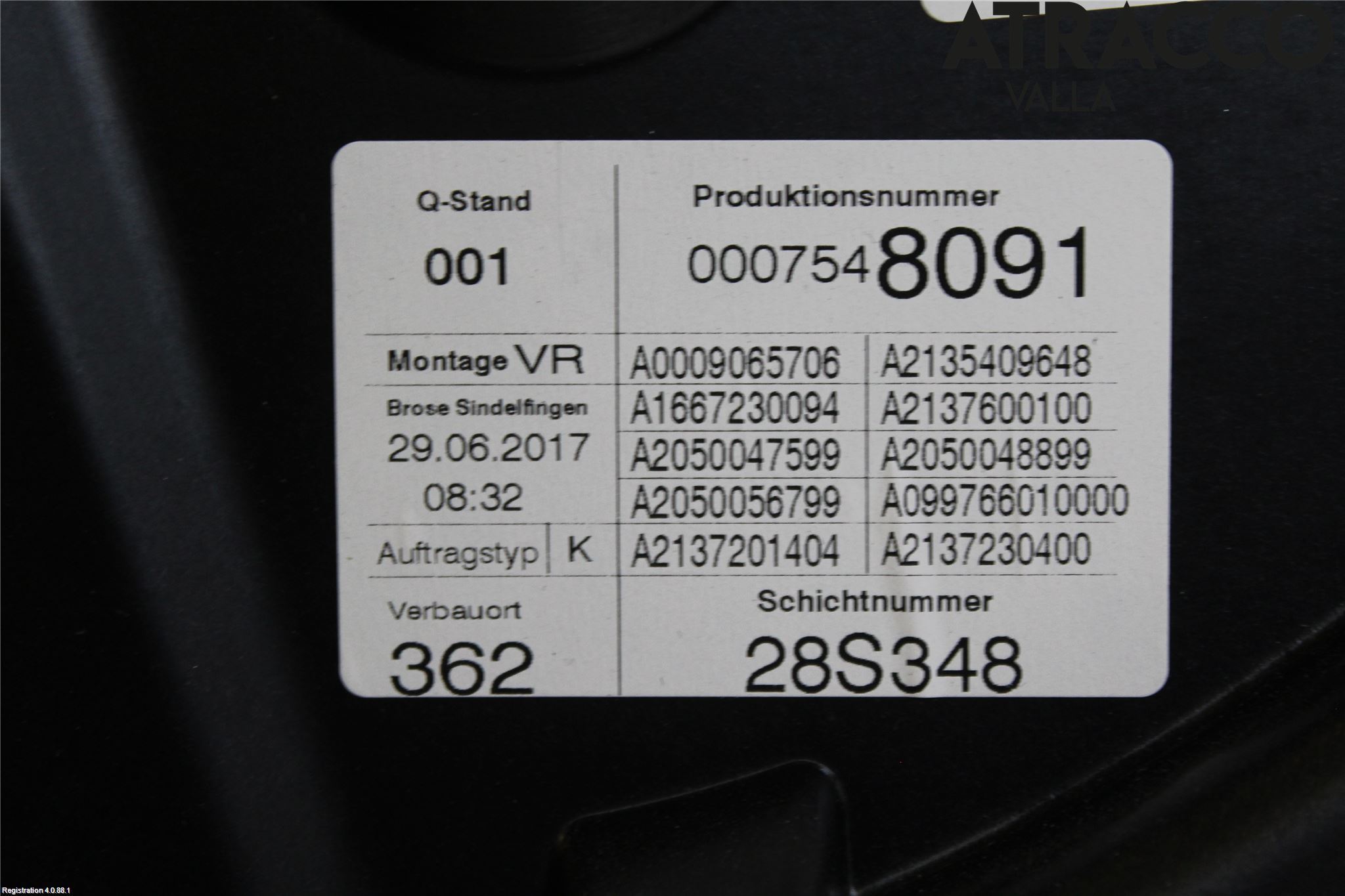 Mercedes-Benz MB E-KLASS (W213) 16-23 Vindusheis