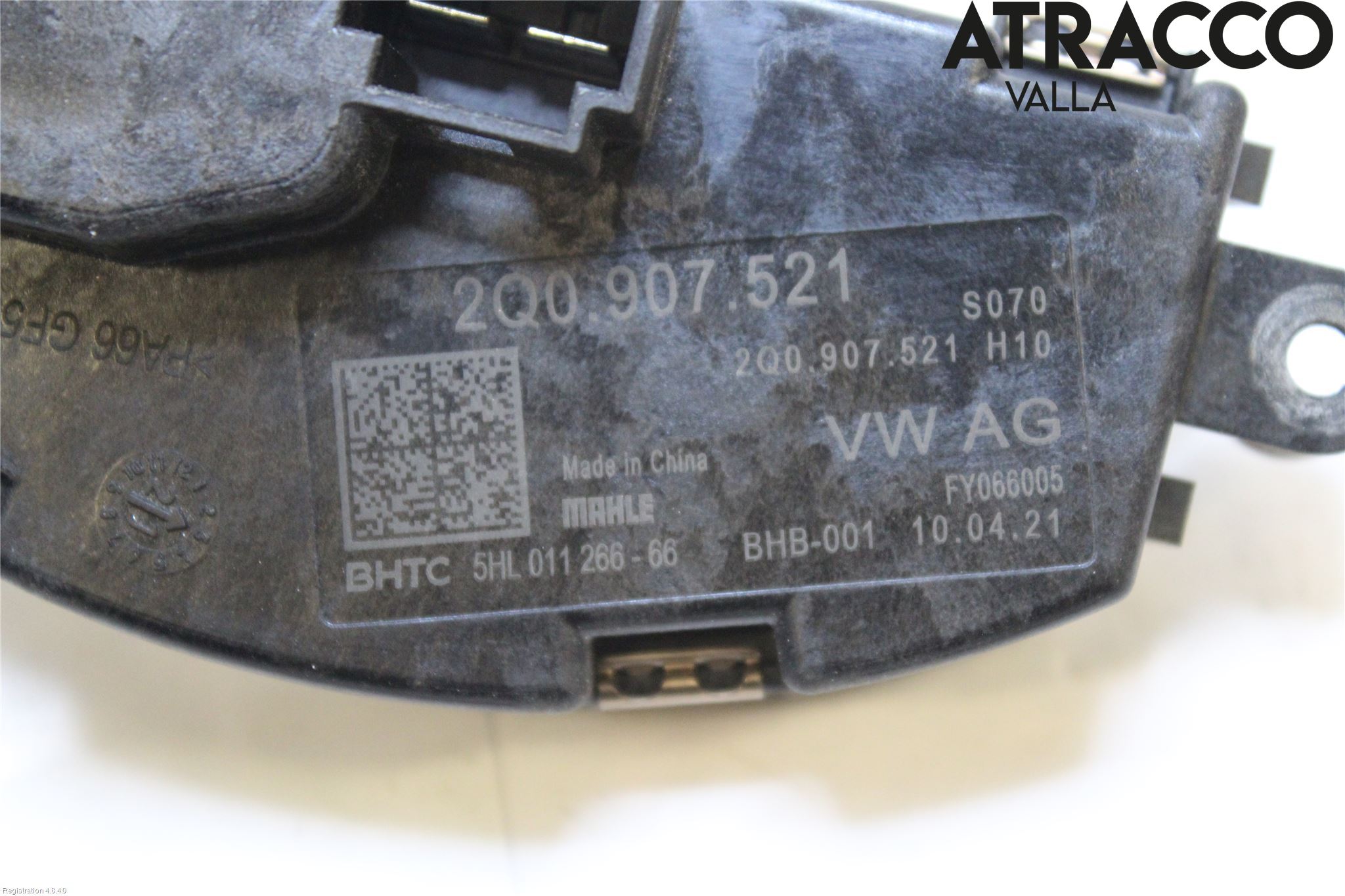 Volkswagen VW TRANSP/CARAVELLE (T6) 16-22 Varmeapparat Viftemotstand
