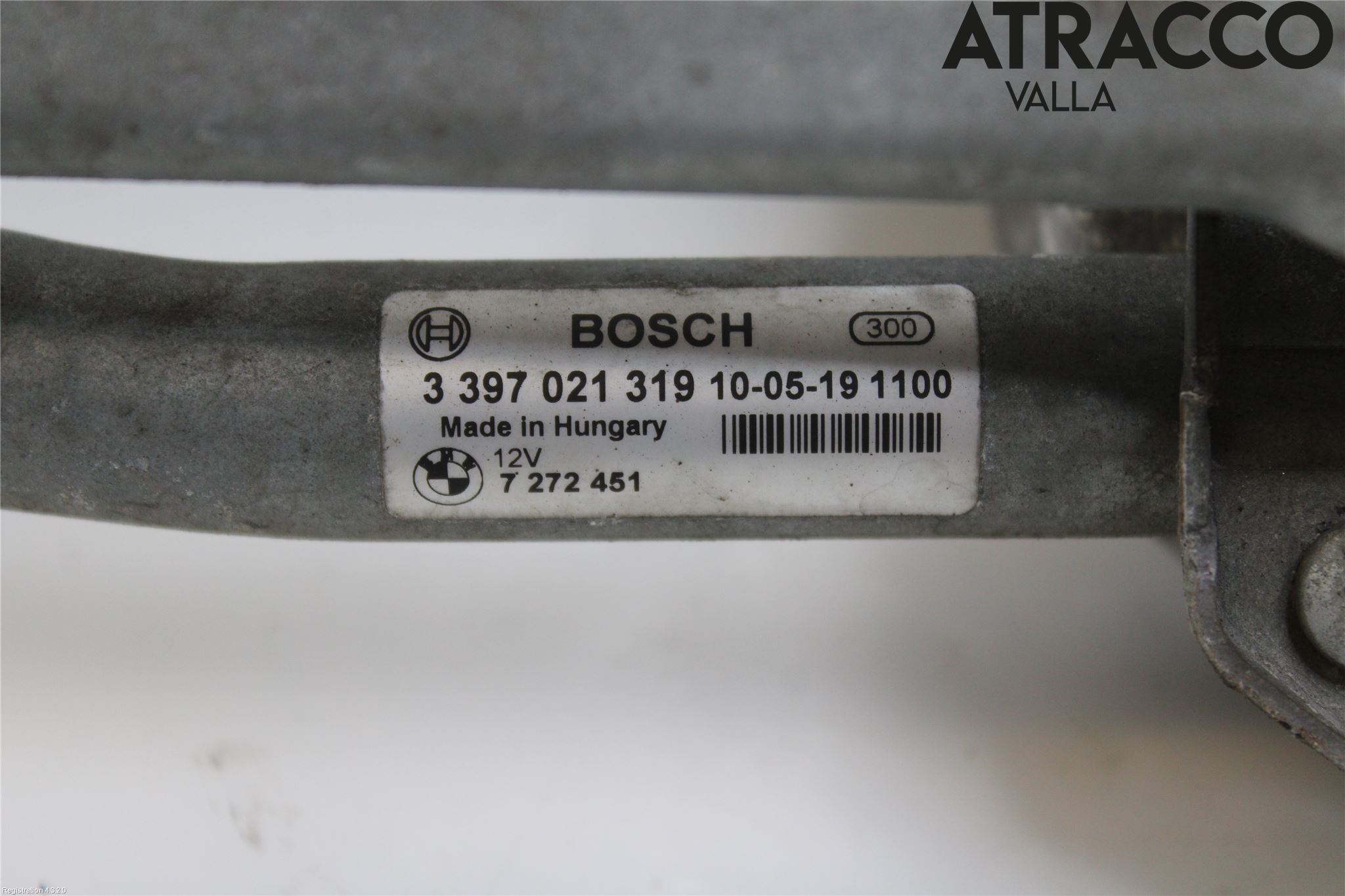 BMW 5 F10/F11/F18 09-17 Viskeroverføring Frontrute