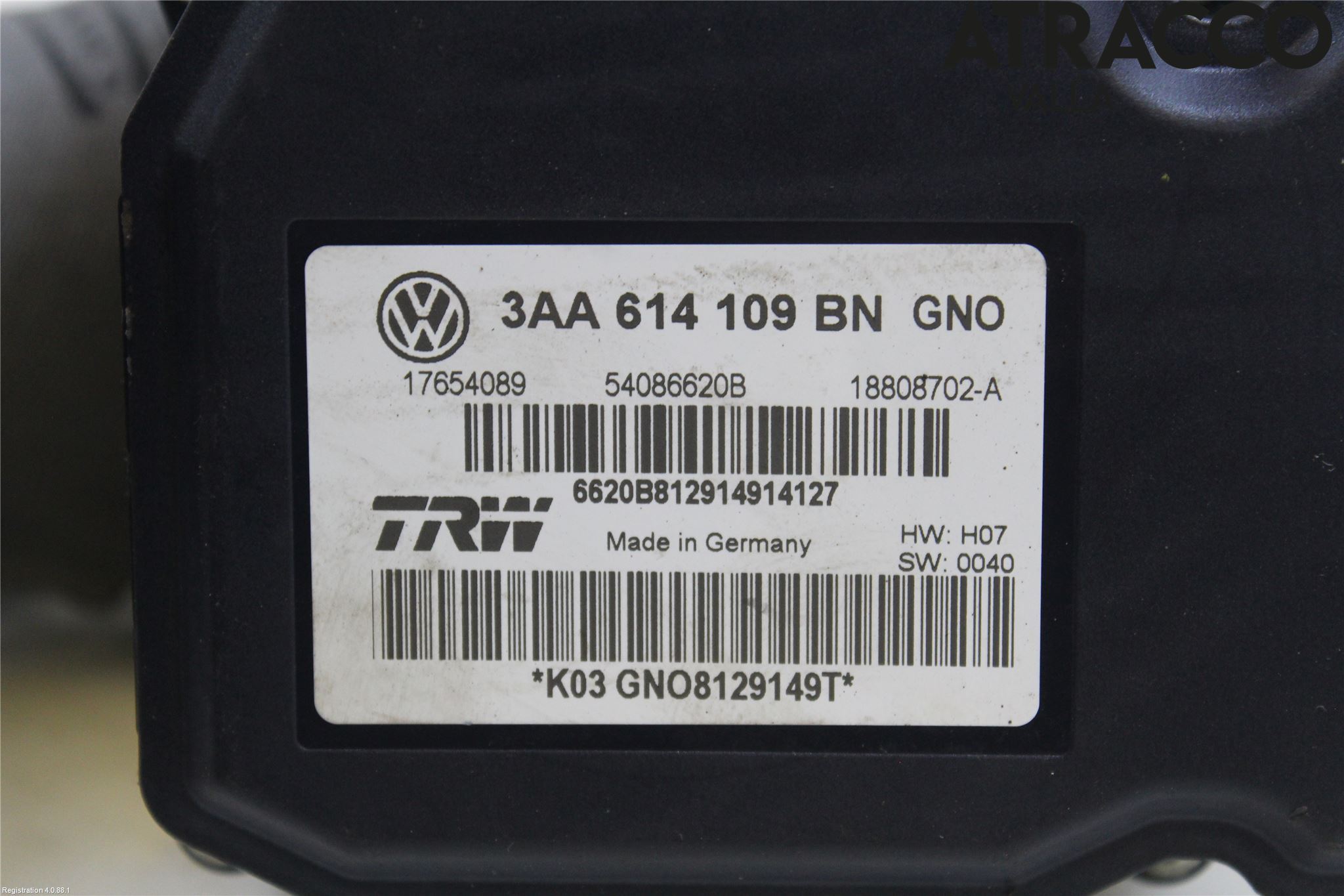 Volkswagen VW PASSAT CC 08-16 Abs Hydraulikkaggregat