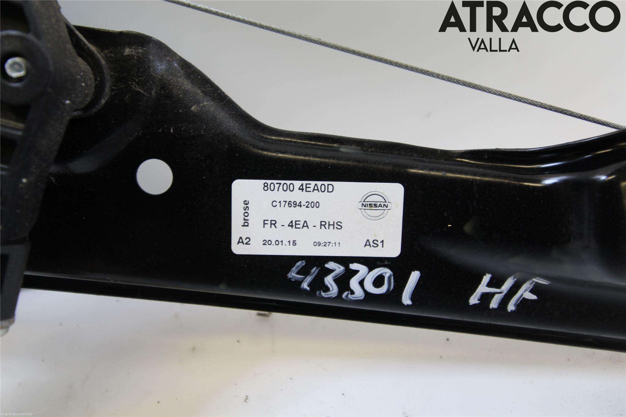 Nissan QASHQAI 14-17 Vindusheis El Komp