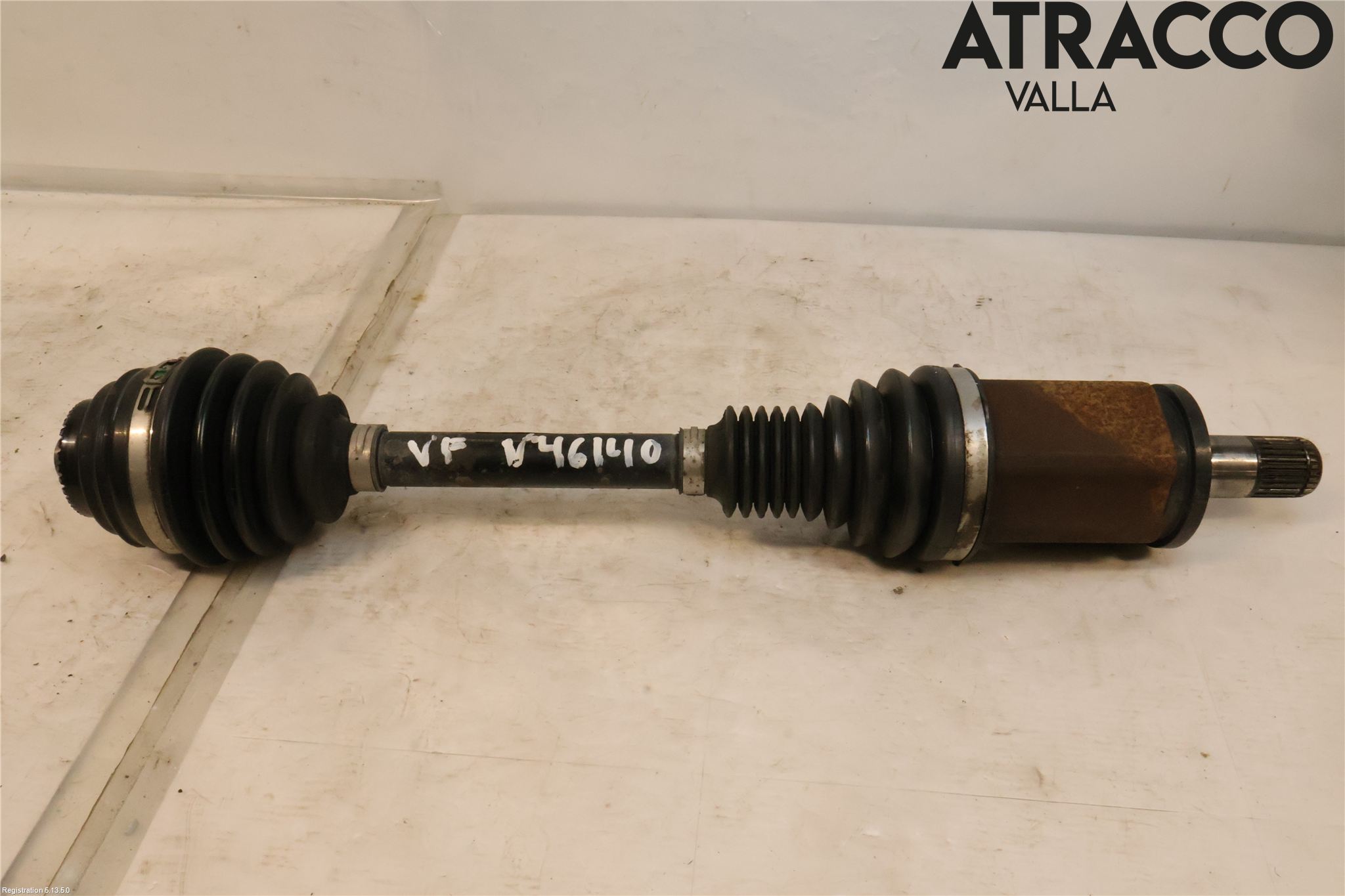 BMW 3 F30/F31/F80 12-19 Drivaksel Foran Kompl Venstre