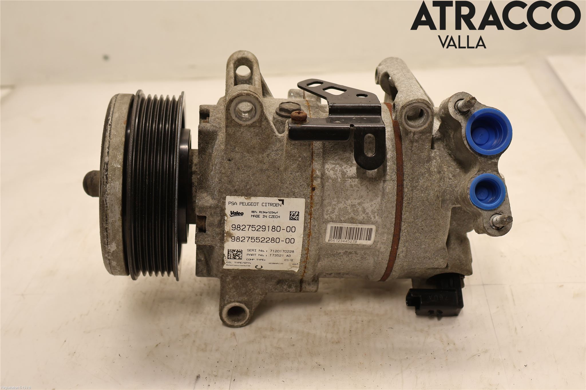 Peugeot 308 14-21 Varme Ac Kompressor