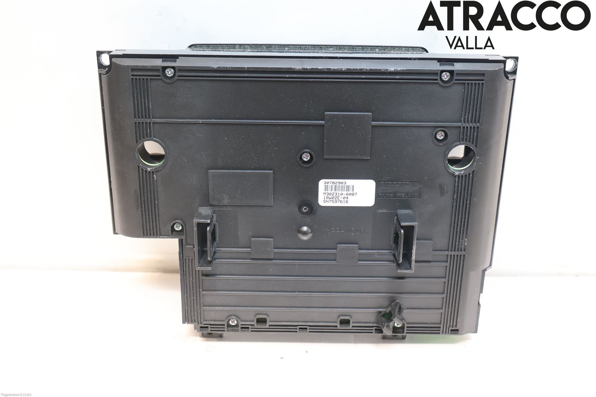 Volvo V70 08-13 Varme Ac Betjening-Display