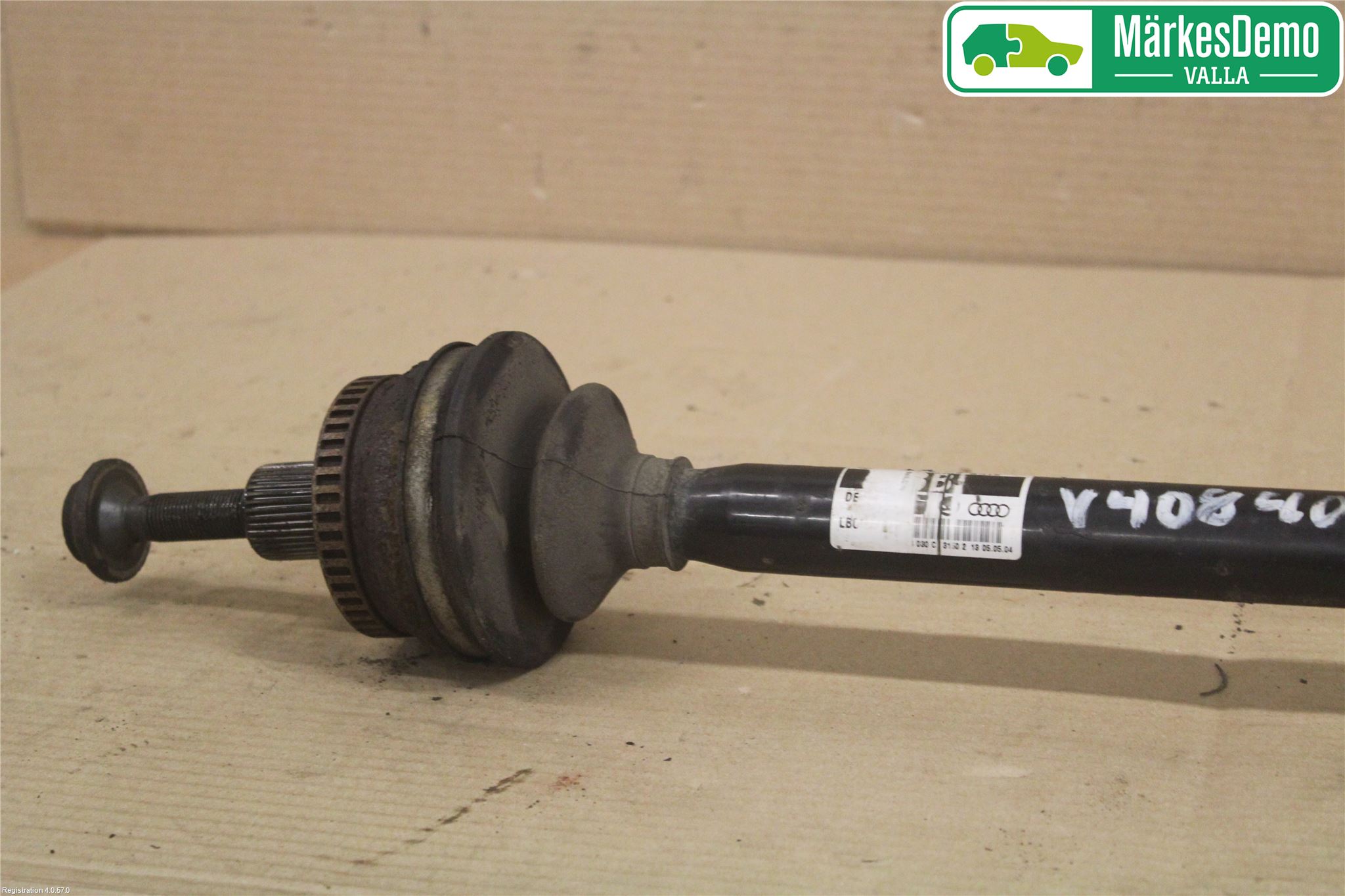 Audi A6/S6     97-05 Drivaksel Bak Kompl Venstre