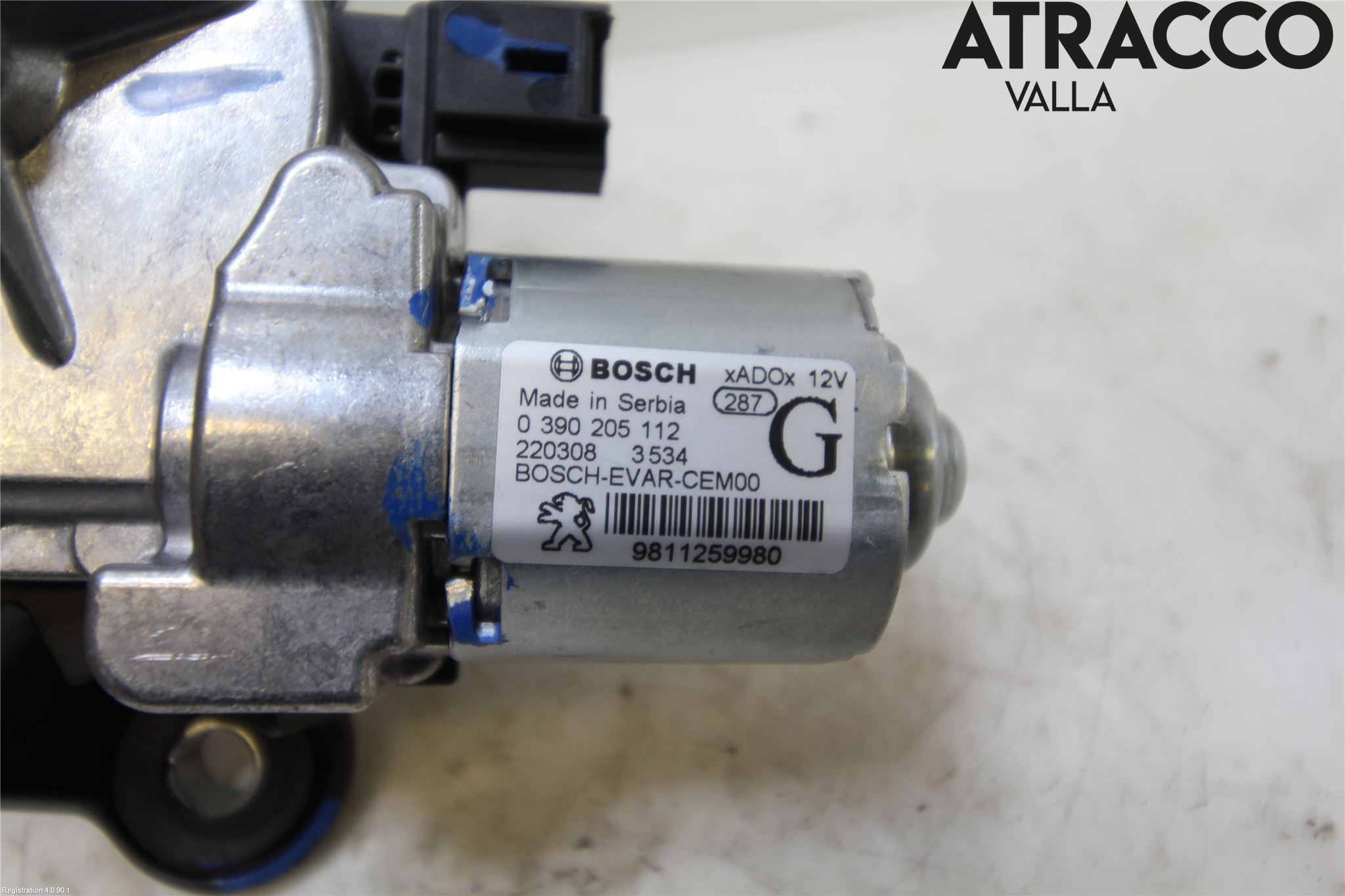 Citroen COTROEN C3 17-24 Viskermotor Bakluke