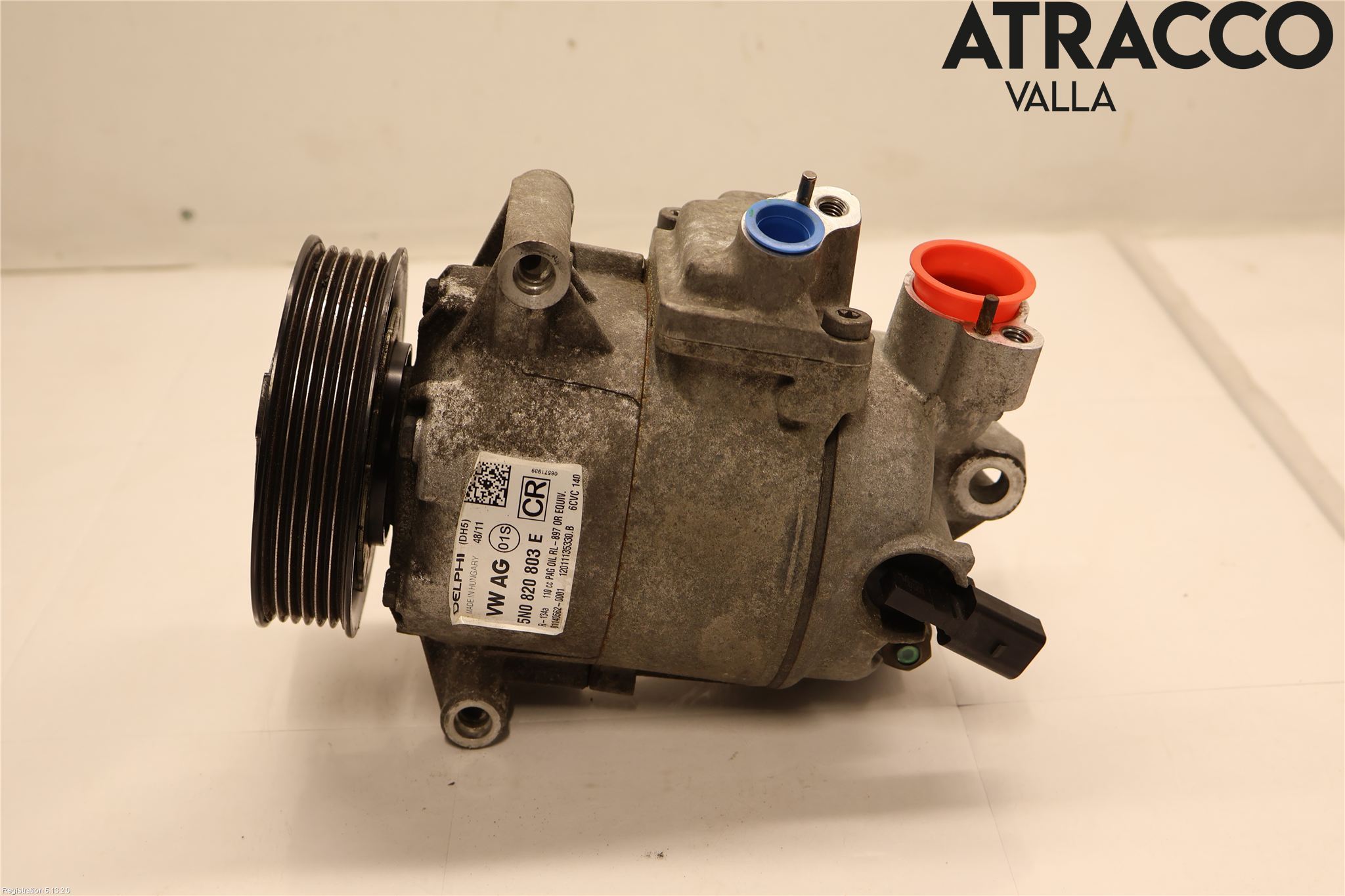 Volkswagen VW PASSAT 11-14 Varme Ac Kompressor