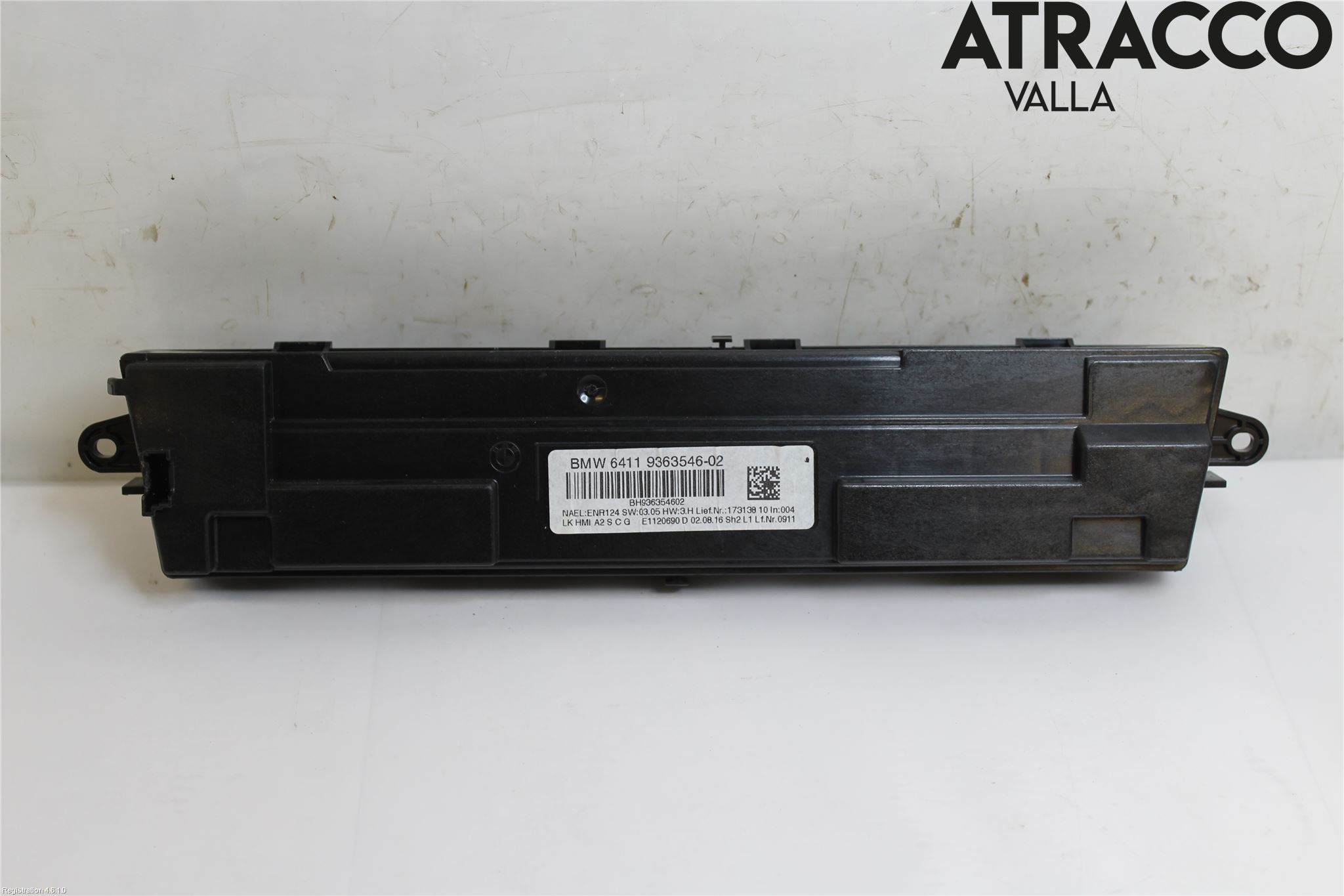 BMW 1 F20/F21 11-19 Varme Ac Betjening-Display