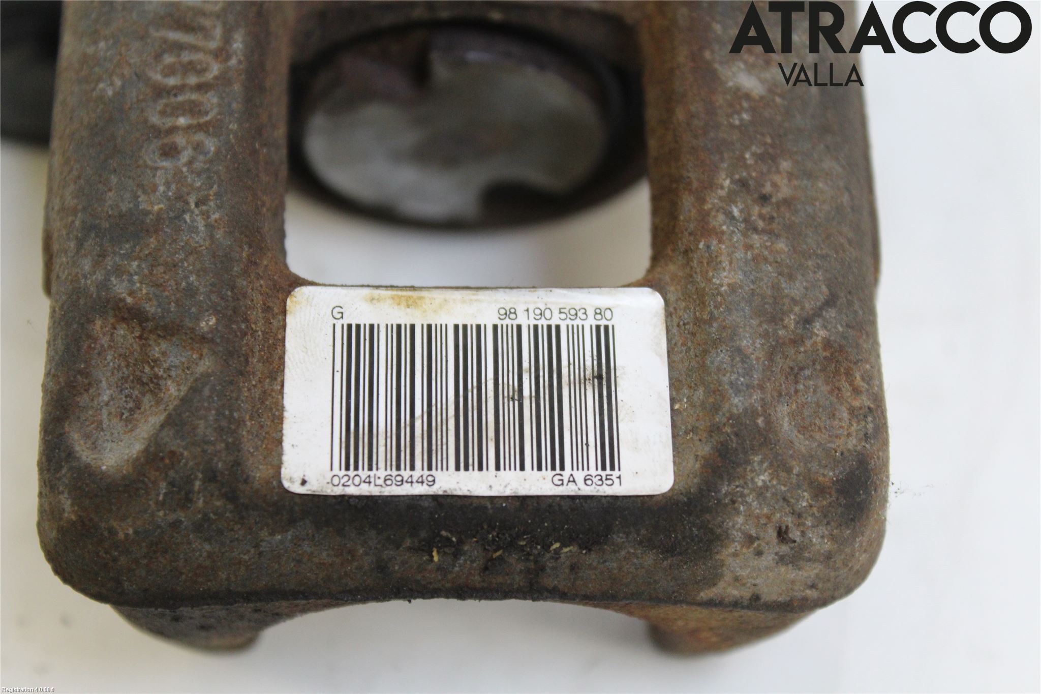 Peugeot PARTNER/E-PARTNER 19- Bremsecaliper Bak Venstre