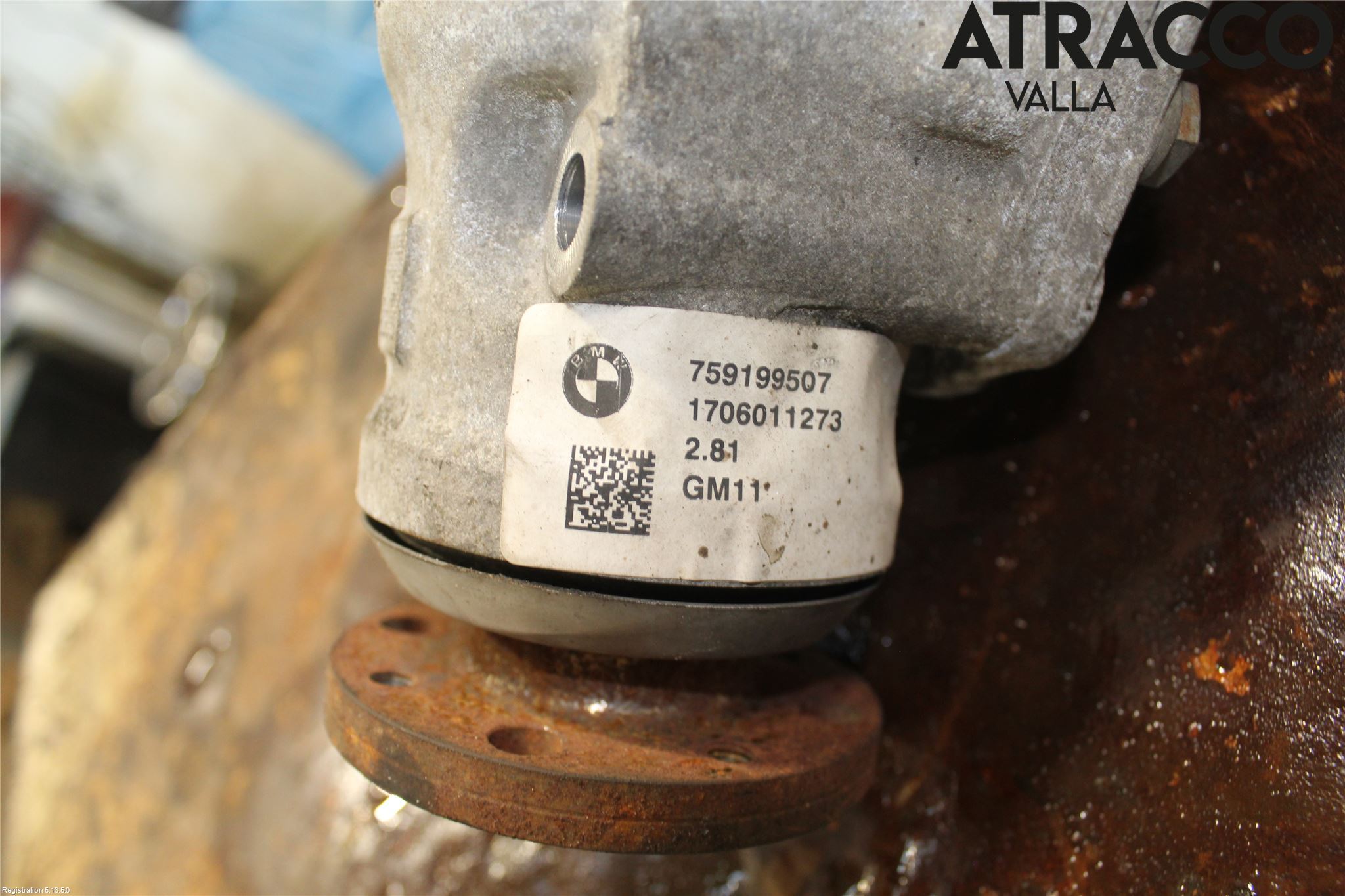 BMW 3 F30/F31/F80 12-19 Kardang Foran