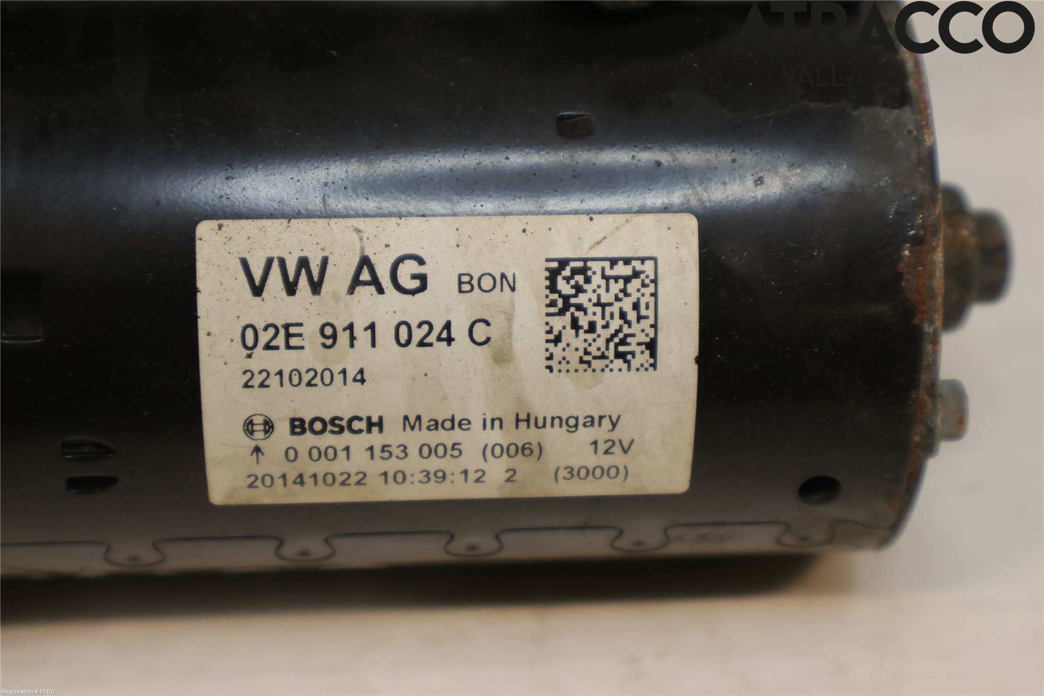 Volkswagen VW PASSAT 11-14 Startmotor Diesel