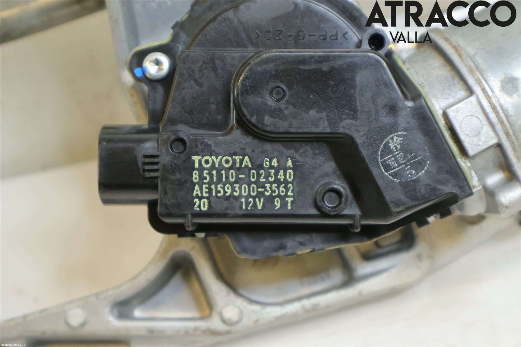 Toyota AURIS 13-19 Viskeroverføring Frontrute