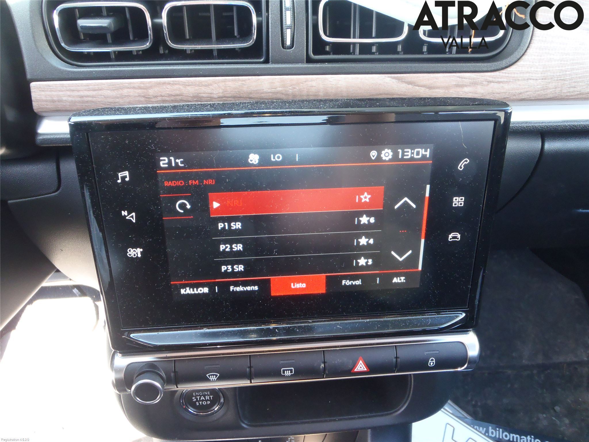 Citroen COTROEN C3 17-24 Stereo Radio Med Cd
