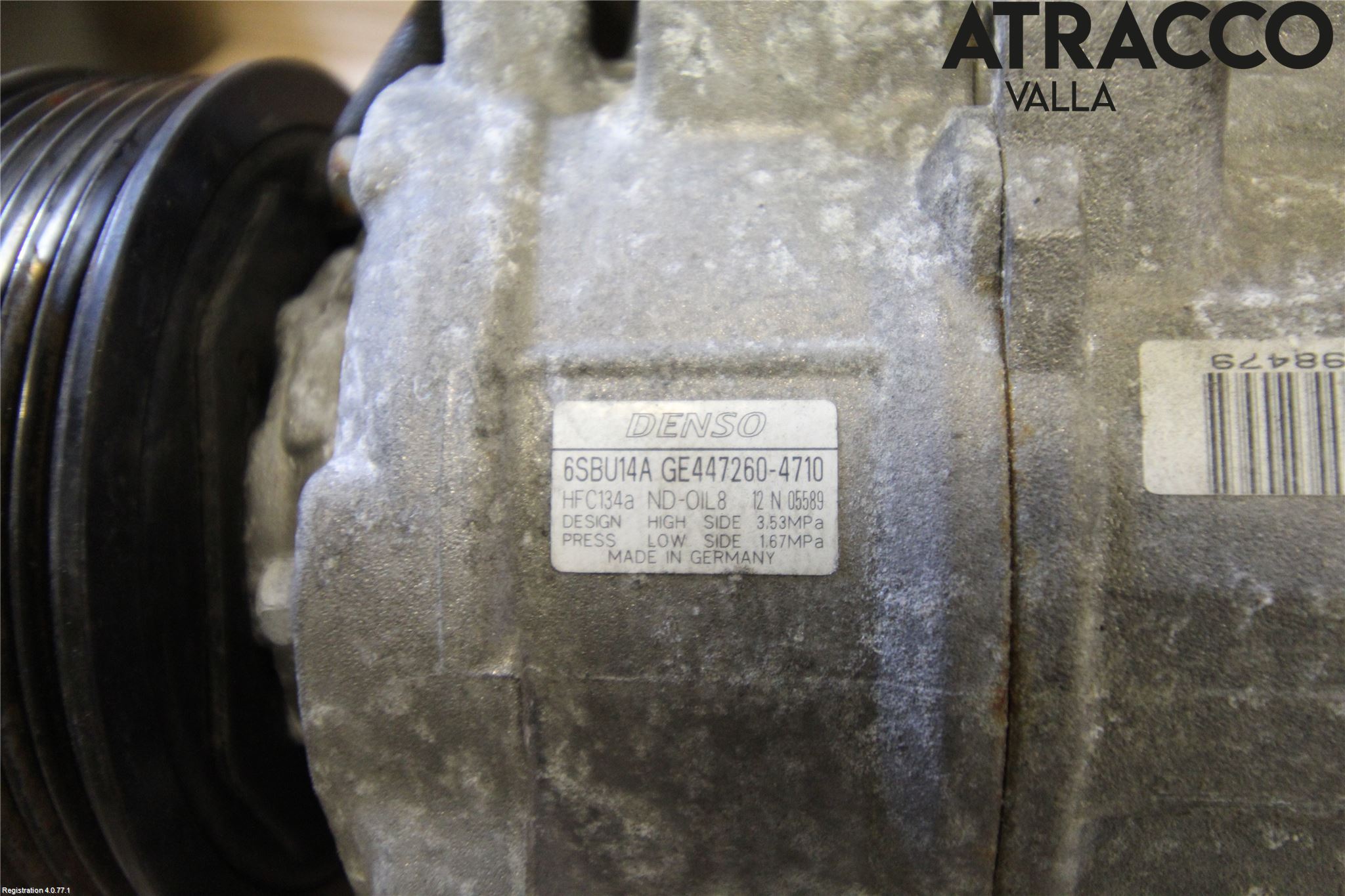 BMW 1 F20/F21 11-19 Varme Ac Kompressor