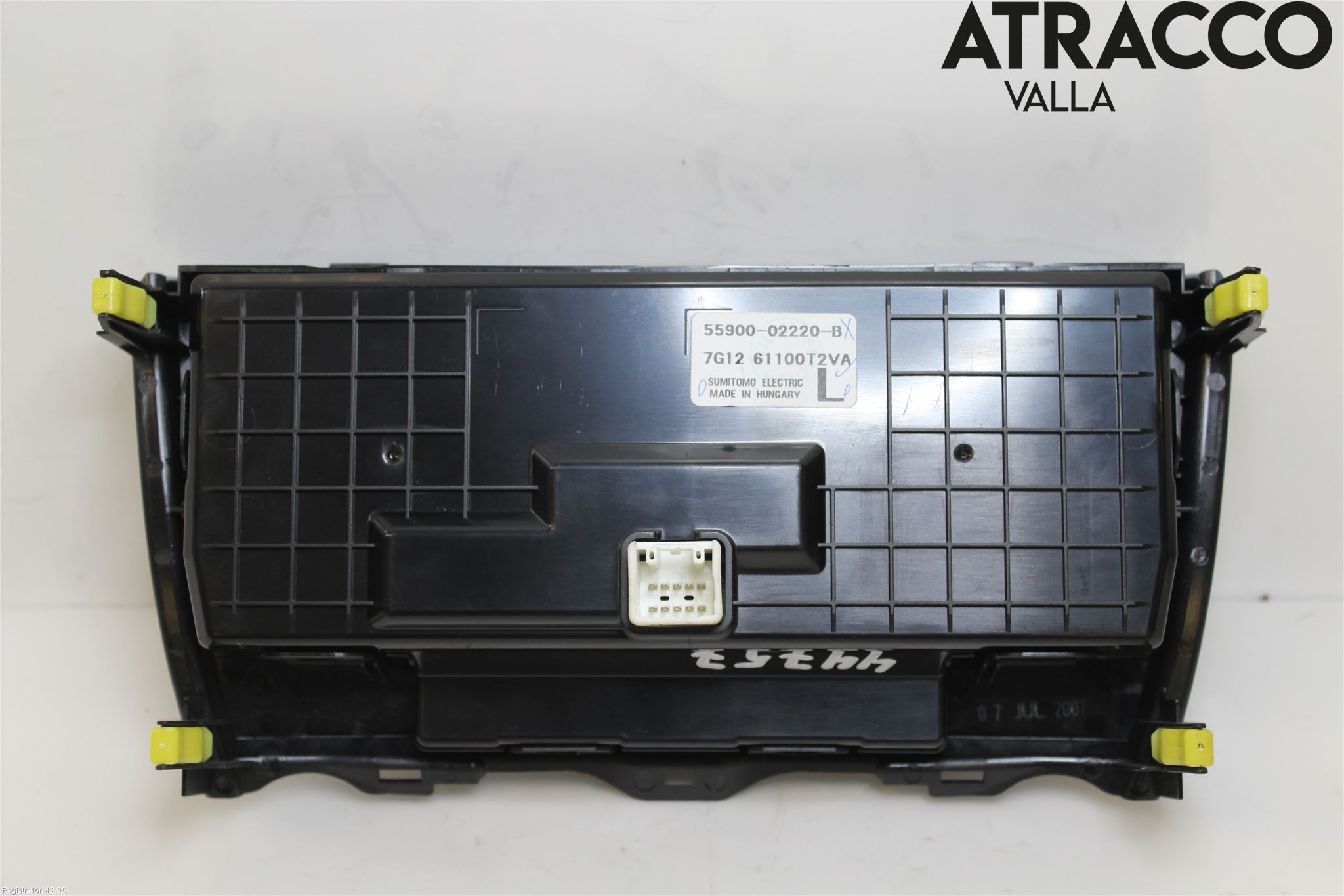 Toyota AURIS 07-09 Varme Ac Betjening-Display