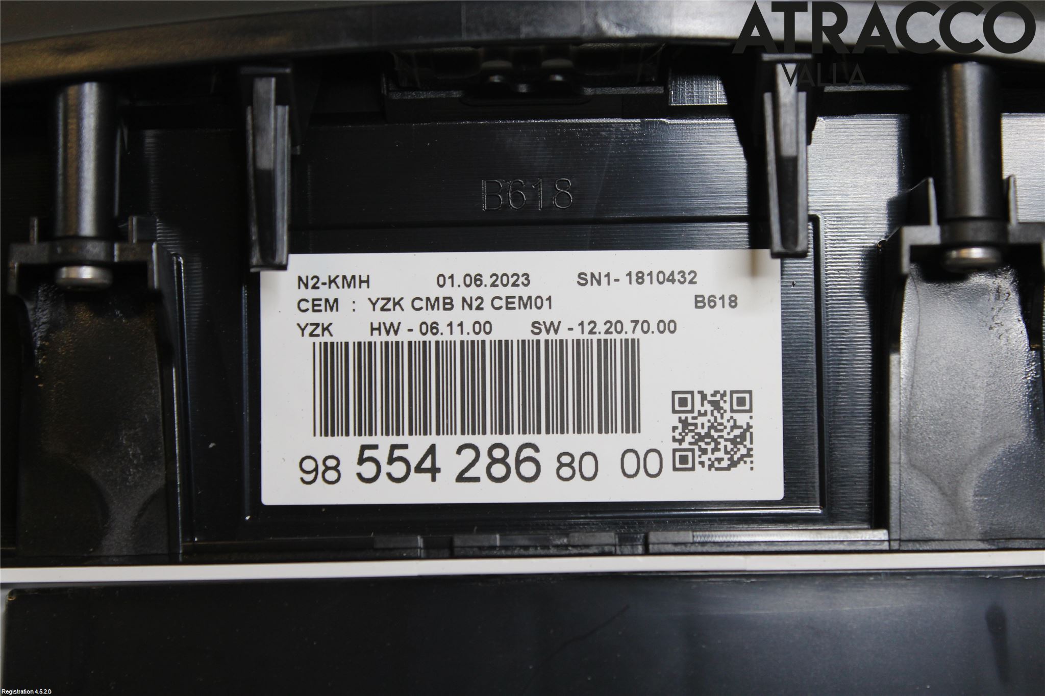 Citroen COTROEN C3 17-24 Instr Kombinert
