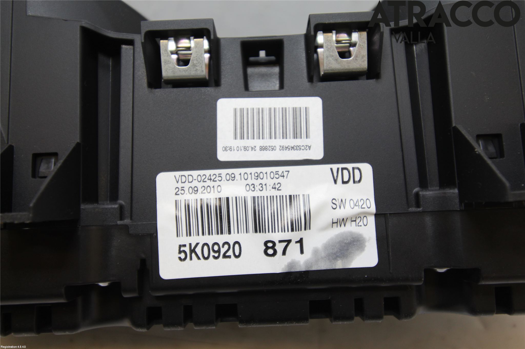 Volkswagen VW GOLF VI 09-13 Instr Kombinert