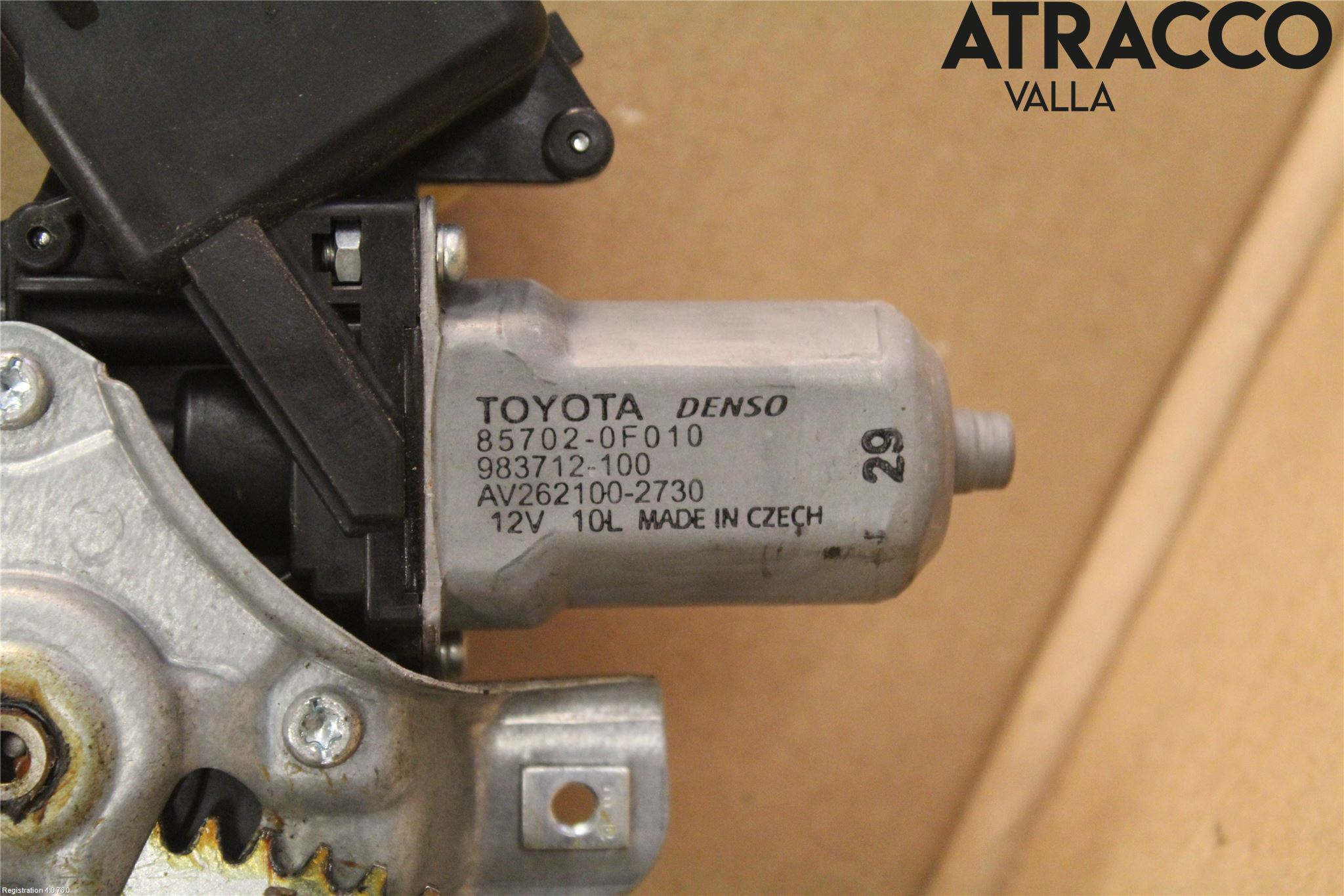 Toyota YARIS XP90 06-11 Vindusheis El Komp