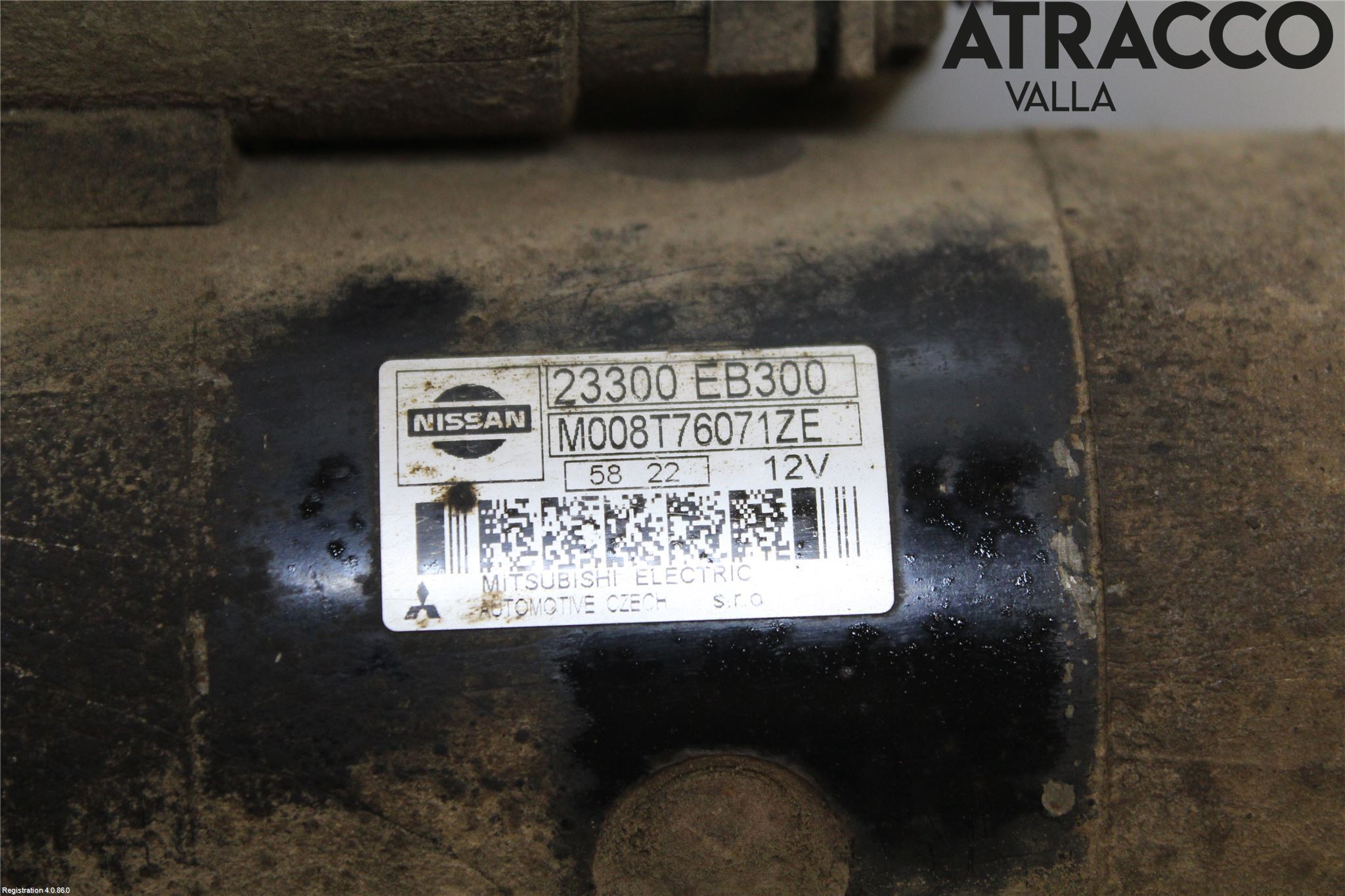 Nissan NAVARA 05-16 Startmotor Diesel
