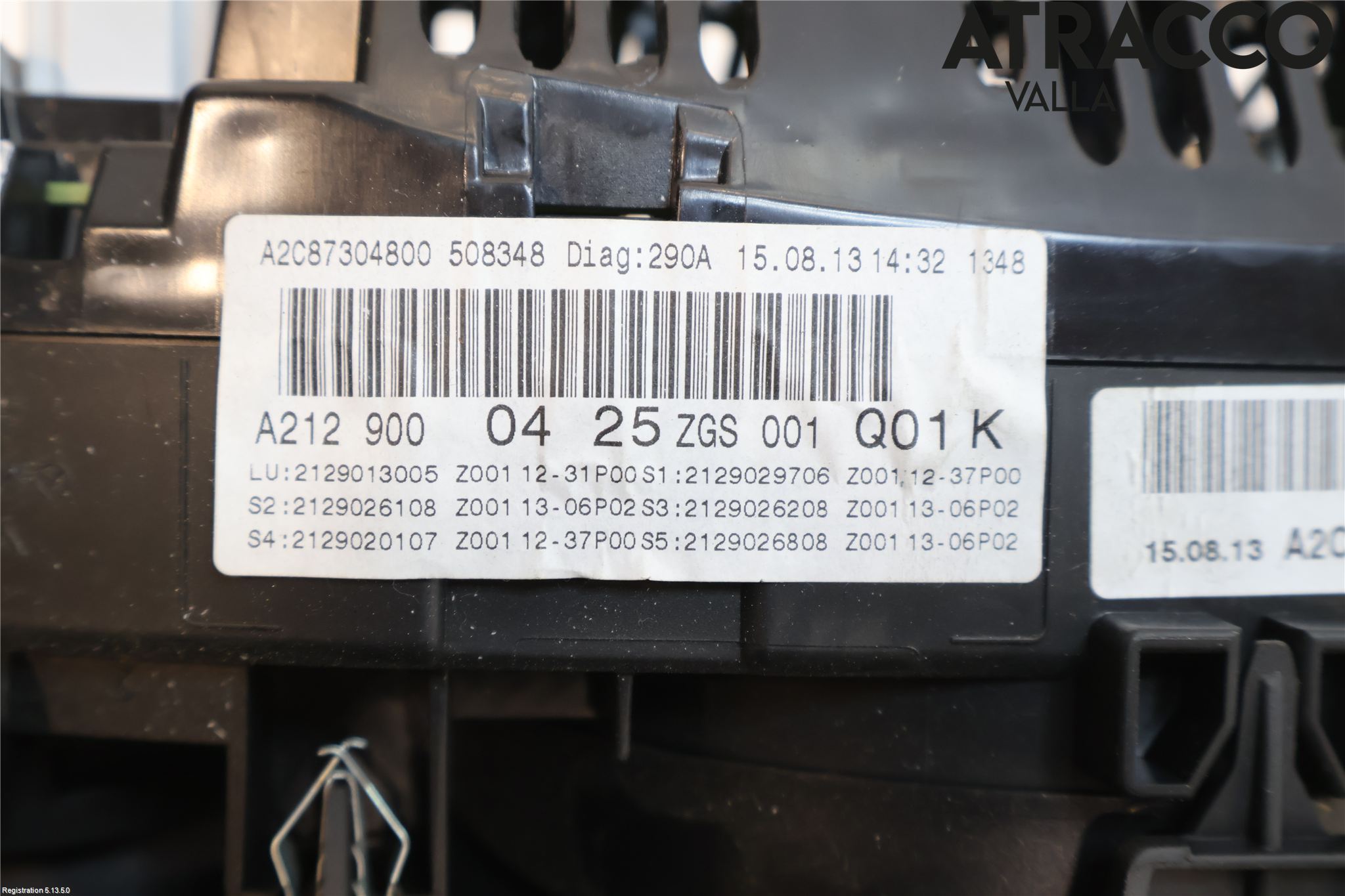 Mercedes-Benz MB E-KLASS (W212) 09-16 Instr Kombinert