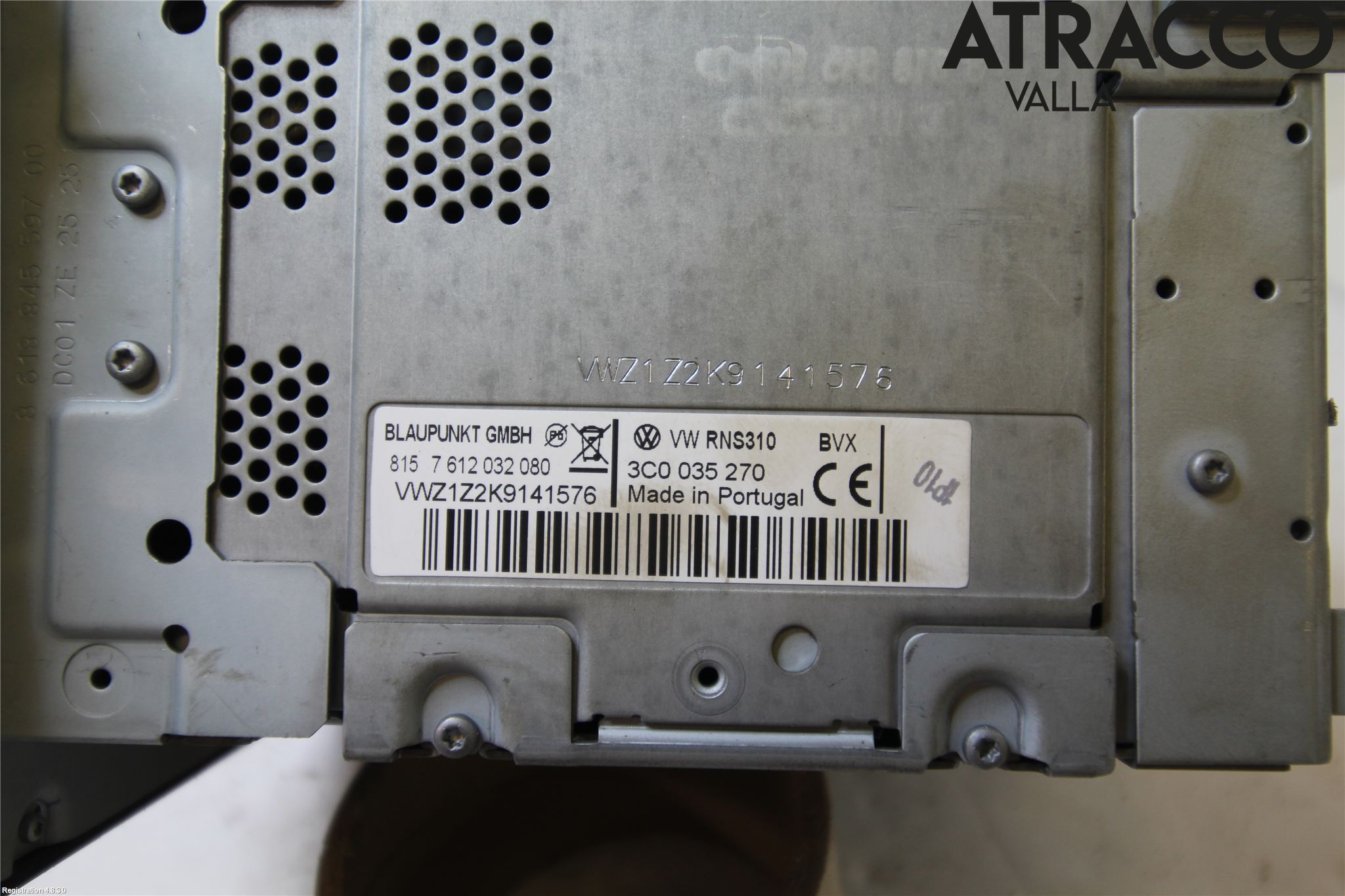 Volkswagen VW POLO 10-17 Stereo Radio Med Cd