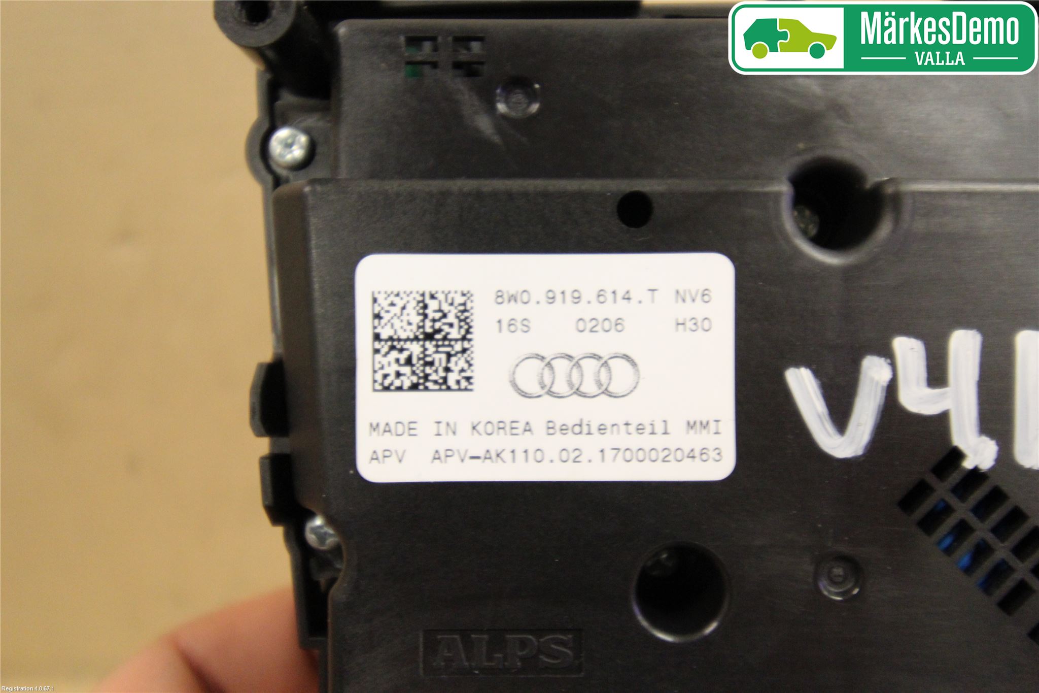 Audi A5 17- Stereo Radio Med Cd