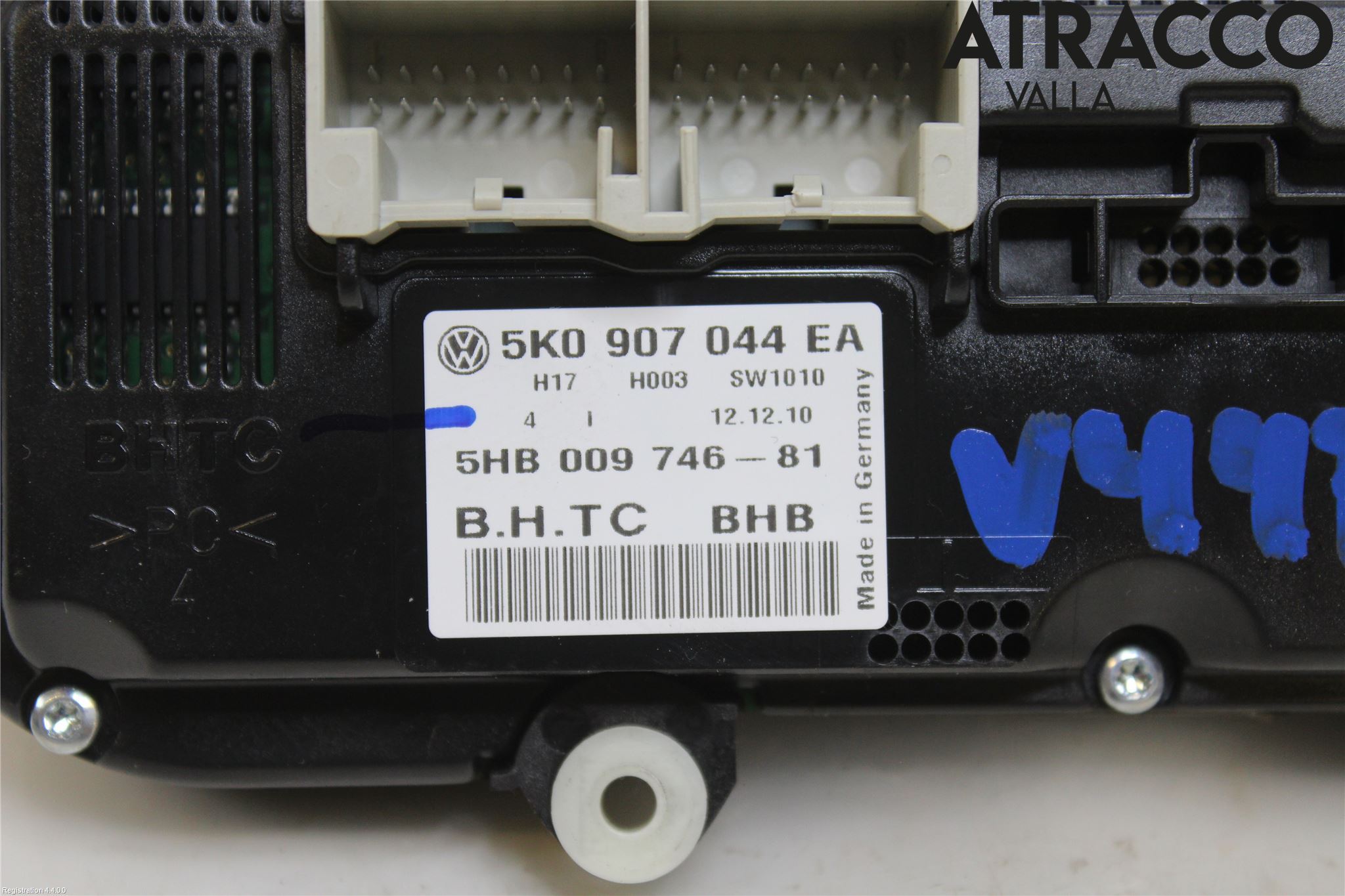 Volkswagen VW PASSAT 11-14 Varme Ac Betjening-Display