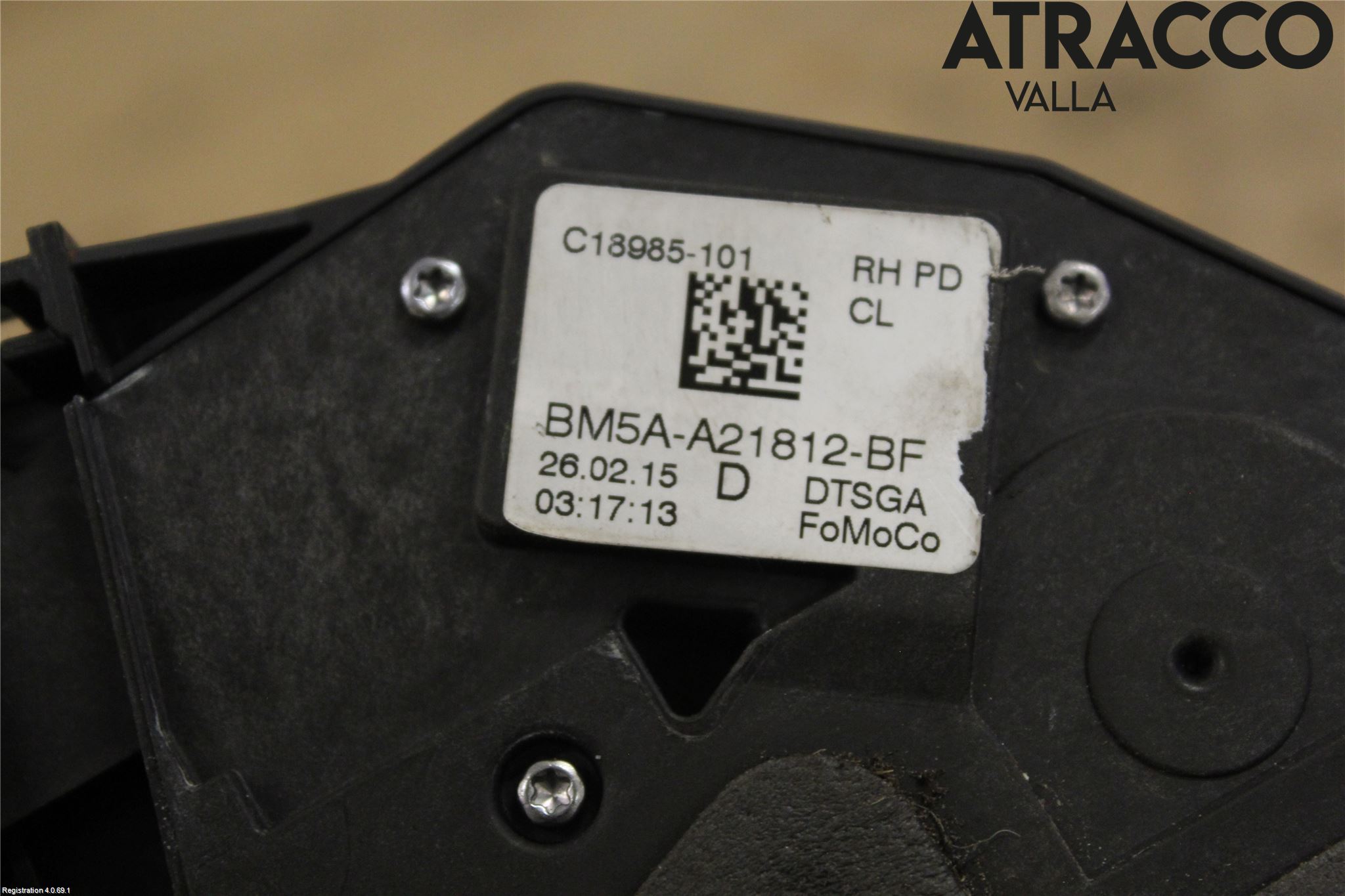 Ford MONDEO 15-22 Dørlås - Låsekasse