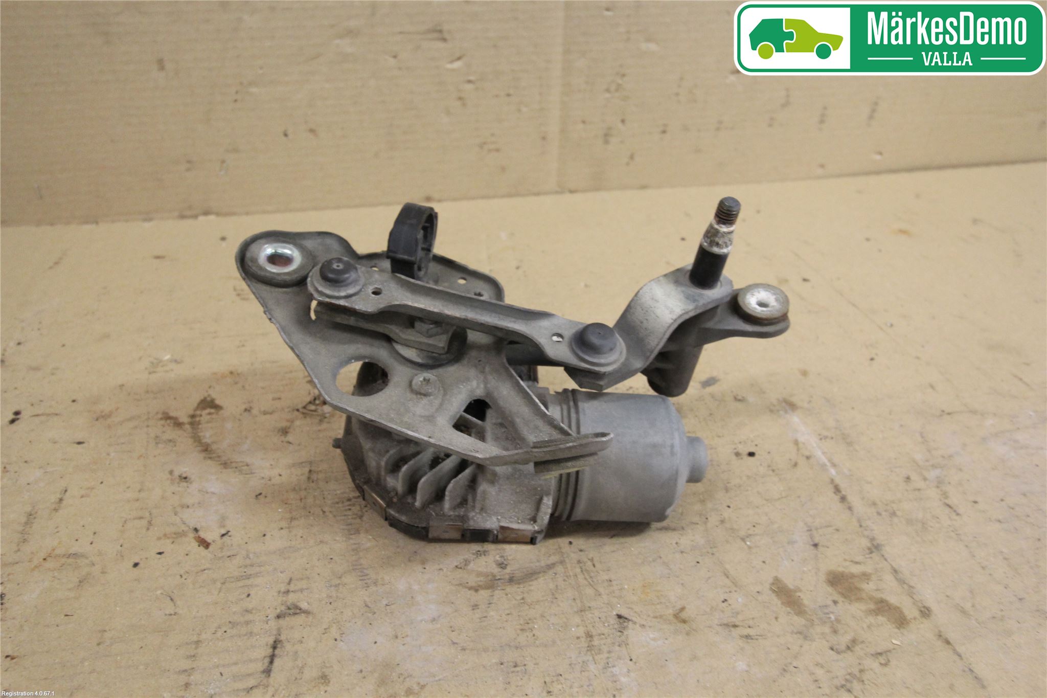 Peugeot 407 Viskermotor Frontrute