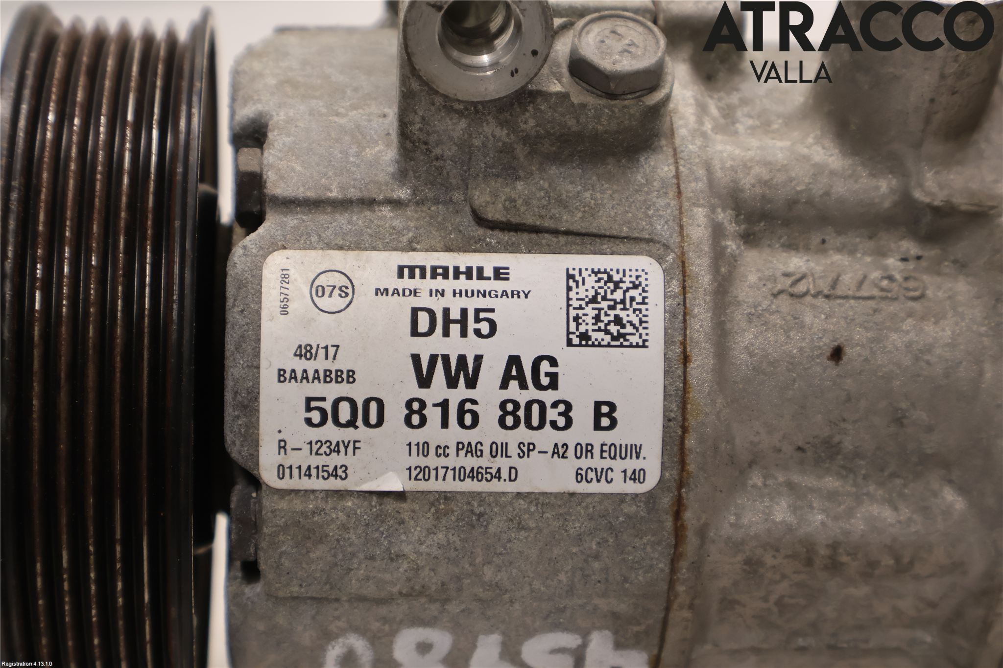 Volkswagen VW GOLF SPORTSVAN 15-20 Varme Ac Kompressor