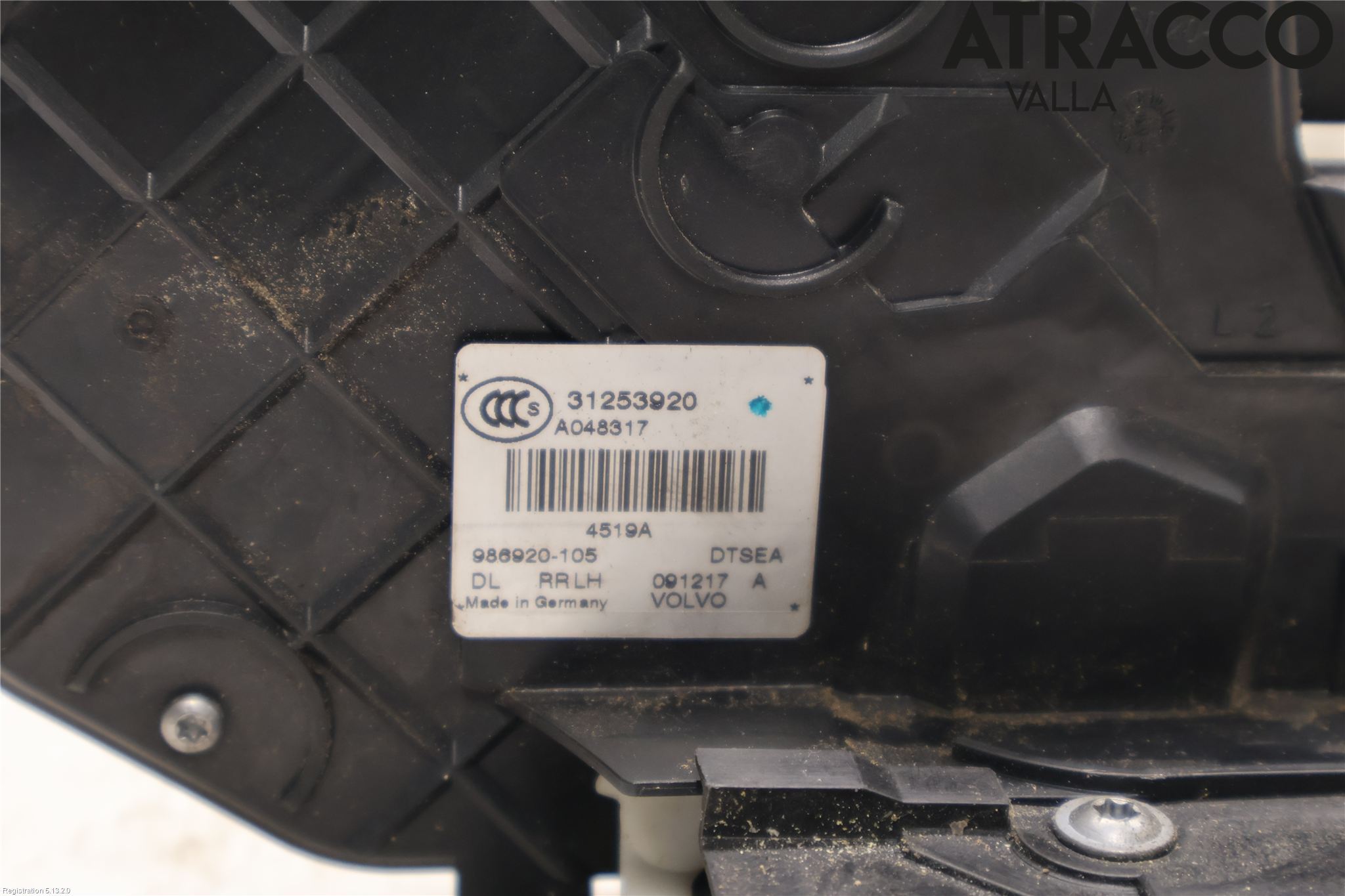 Volvo XC70 08-13 Dørlås - Låsekasse