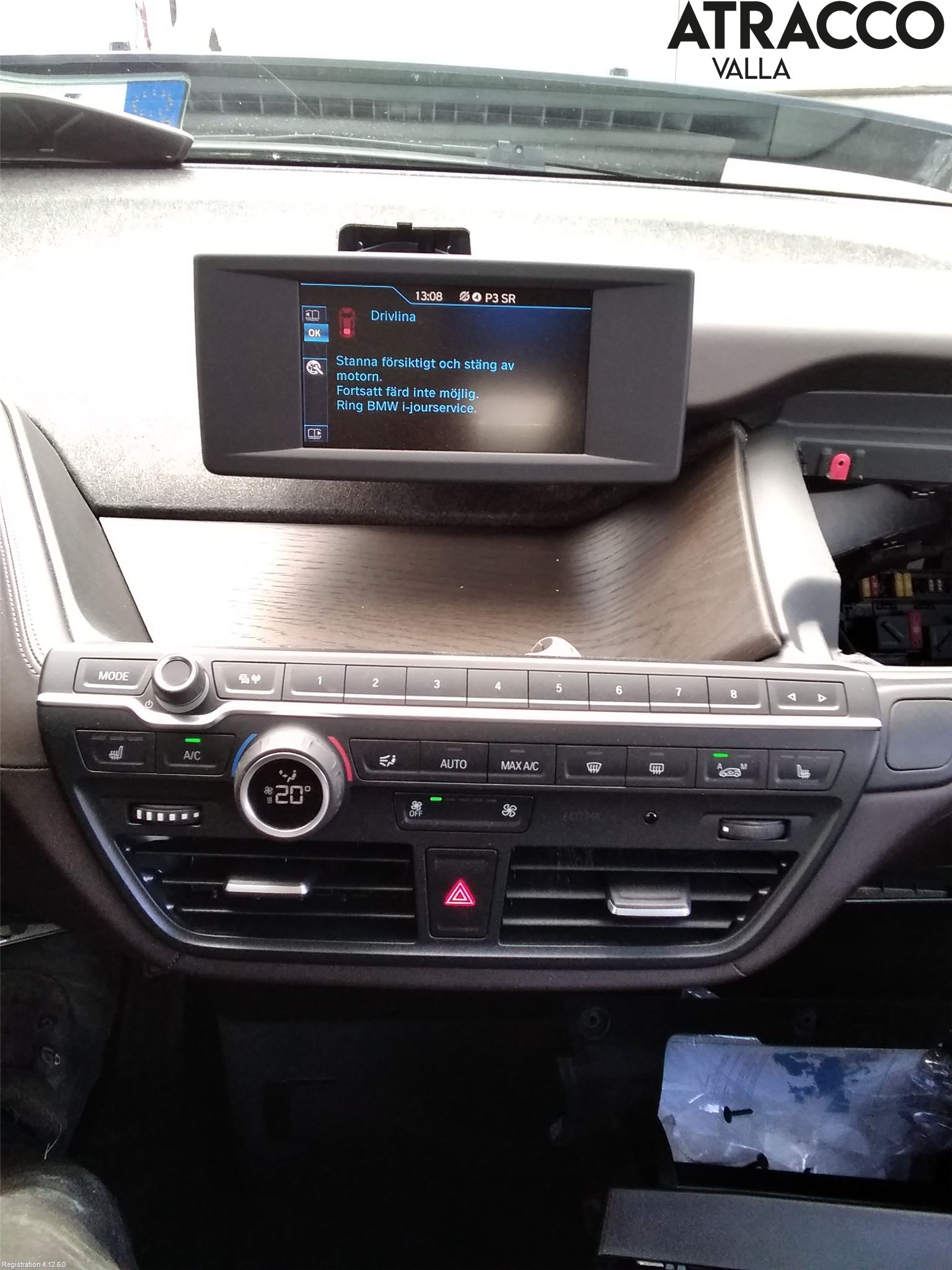 BMW i3 I01 13-22 Varme Ac Betjening-Display