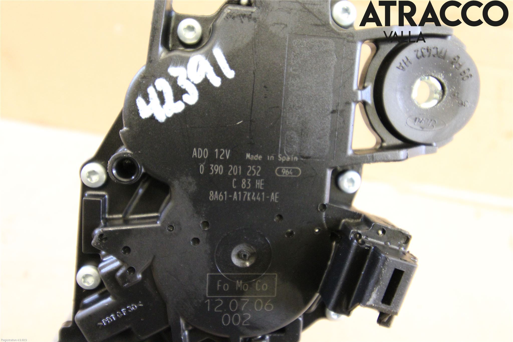 Ford FIESTA 09-12 Viskermotor Bakluke