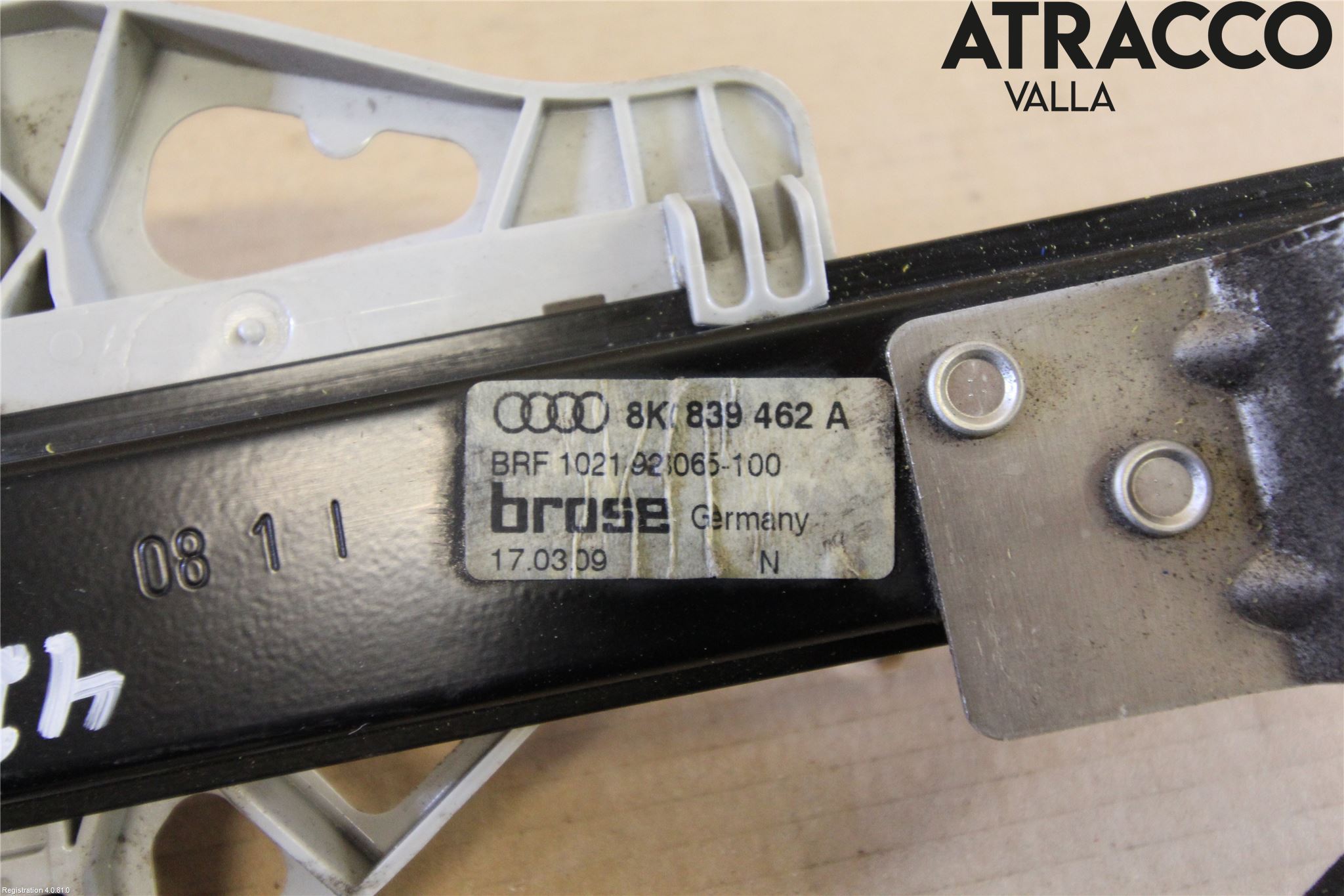 Audi A4/S4 08-11 Vindusheis El Komp