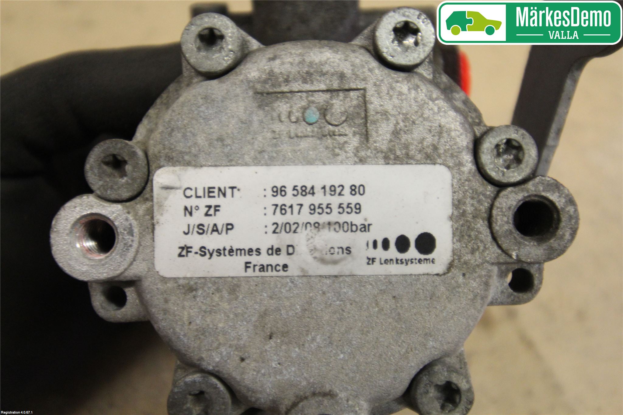 Peugeot 407 Servo Pumpe