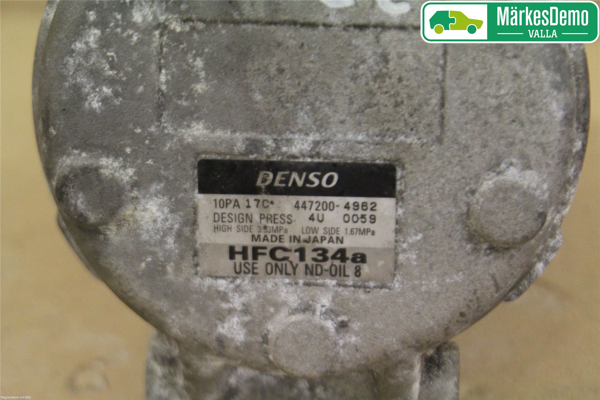 Landrover LAND ROVER DISCOVERY 2 98-04 Varme Ac Kompressor