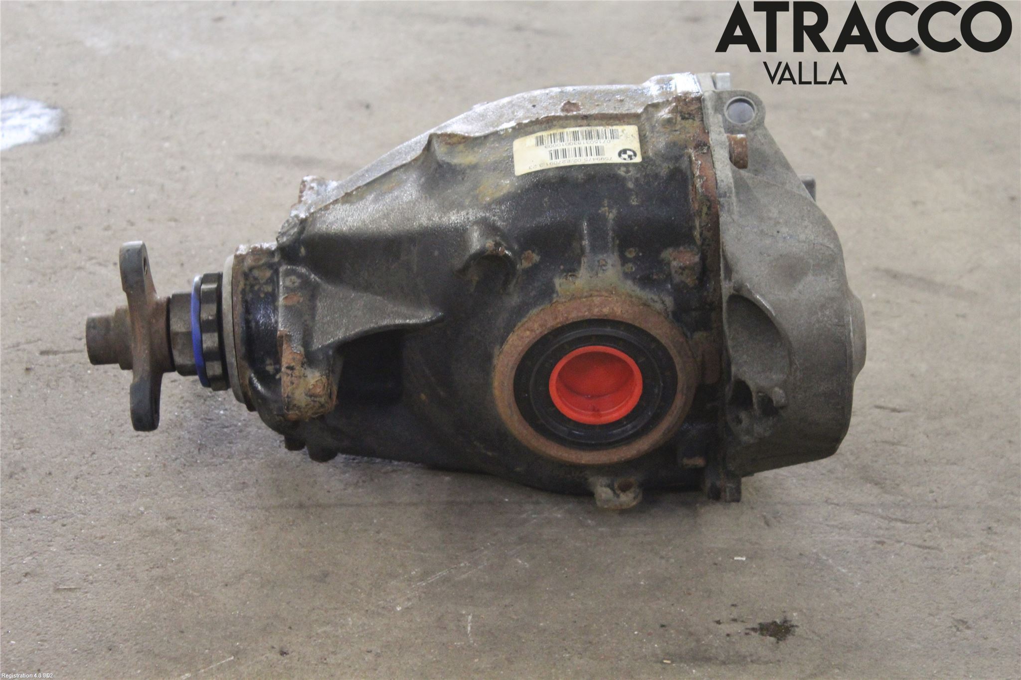 BMW 3 F30/F31/F80 12-19 Bakaksel Kardang Bak -Diff
