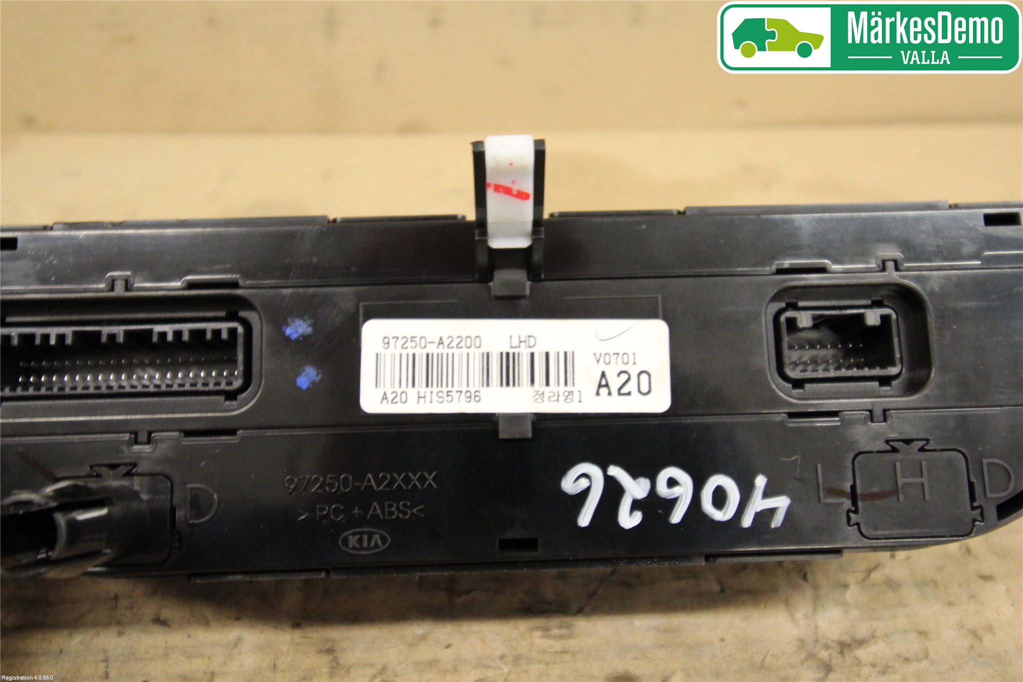 Kia CEED 12-18 Varme Ac Betjening-Display