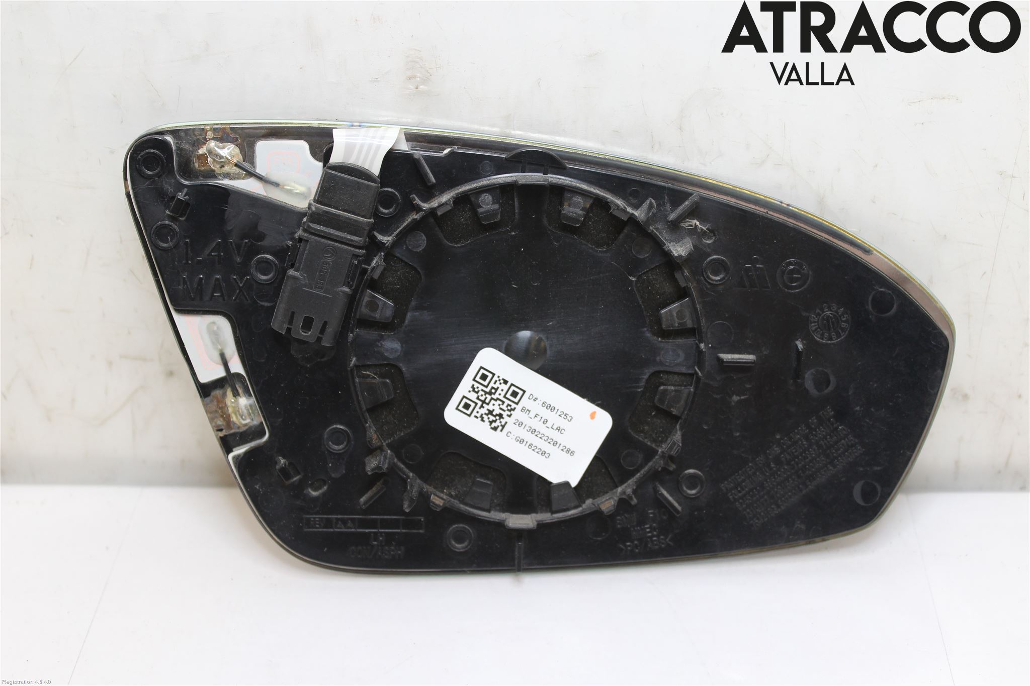 BMW 5 F10/F11/F18 09-17 Speil Glass V