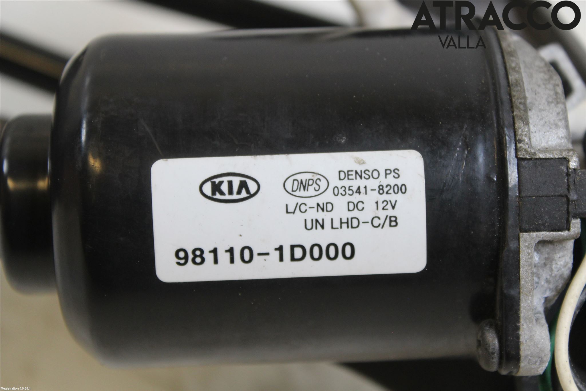 Kia CARENS II 07-12 Viskermotor Frontrute