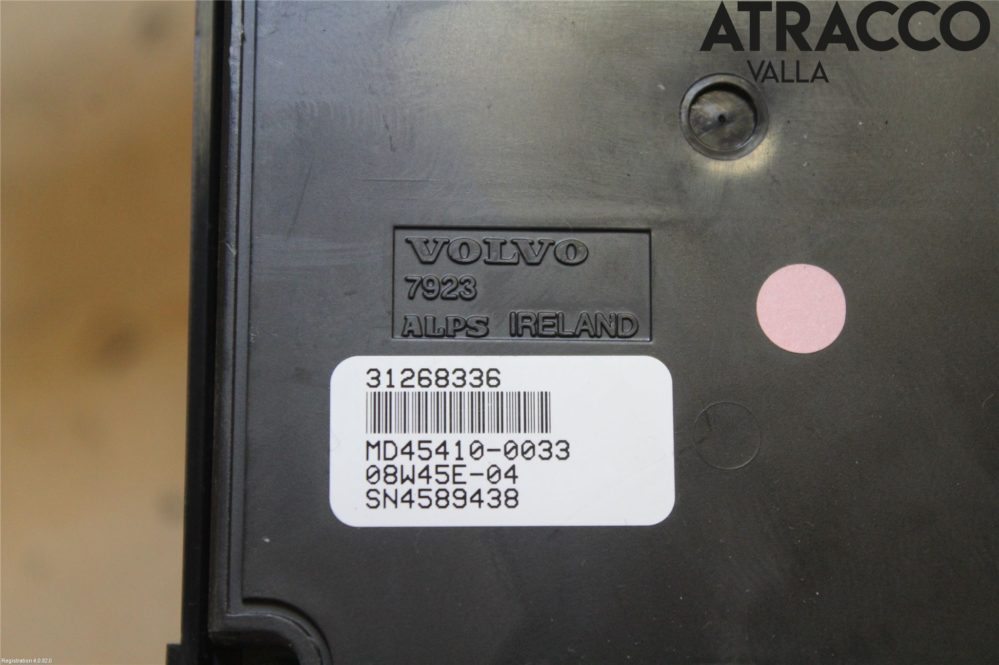 Volvo V70 08-13 Instr Varselys - Display