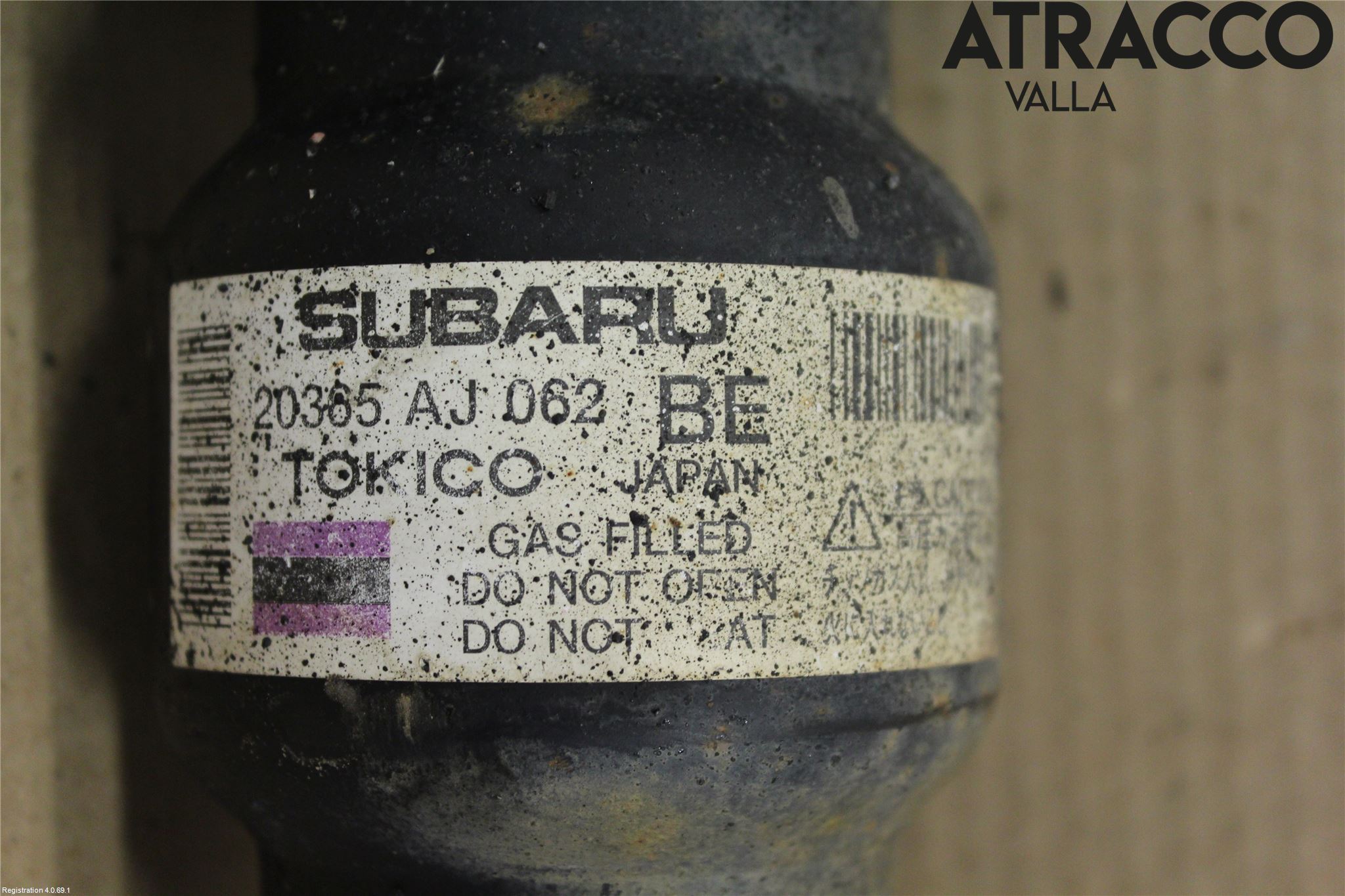 Subaru OUTBACK 10-15 Fjærbein Bak Venstre