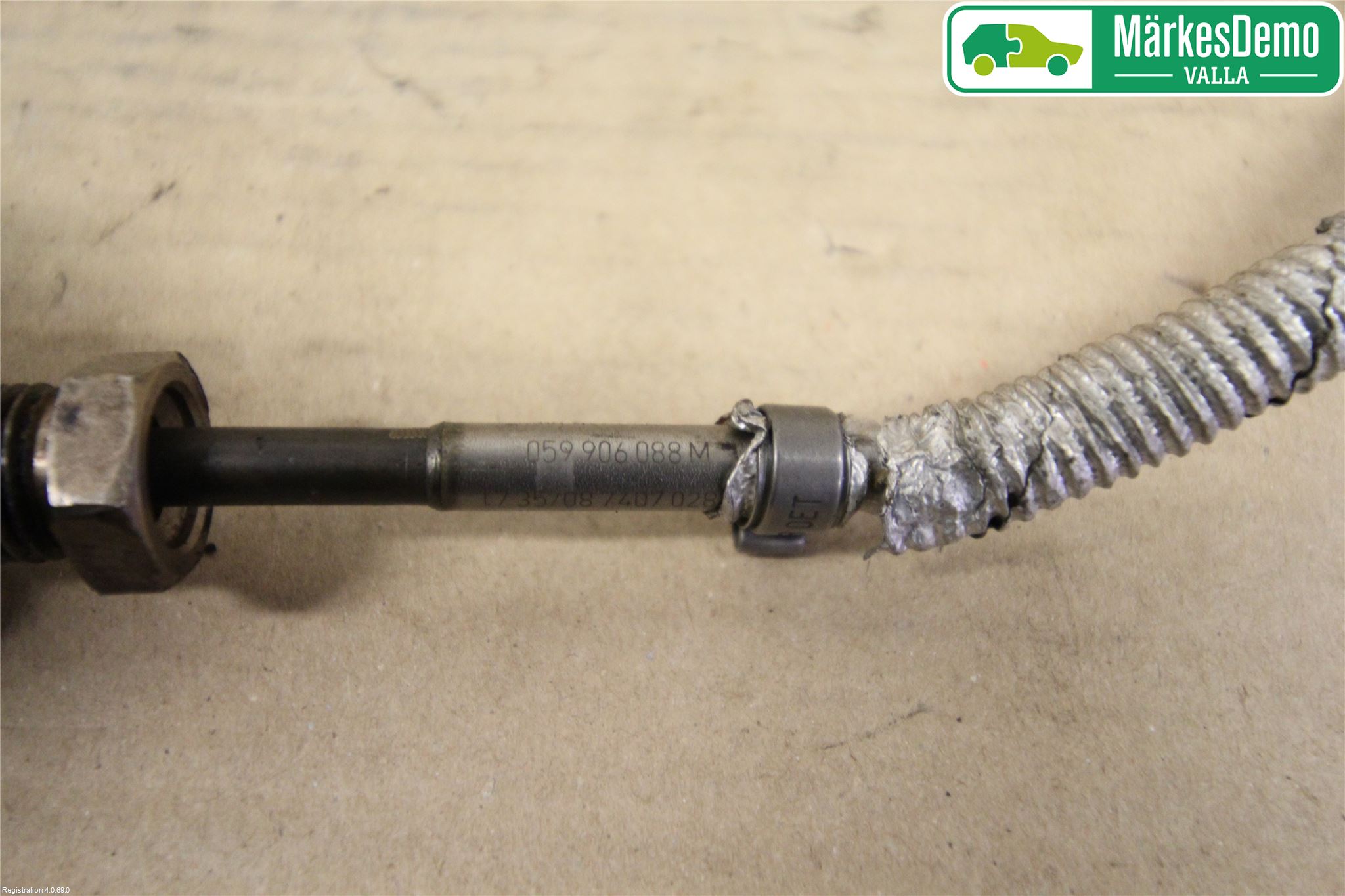 Audi A4/S4 08-11 Sensor Temp-Trykk Avgass