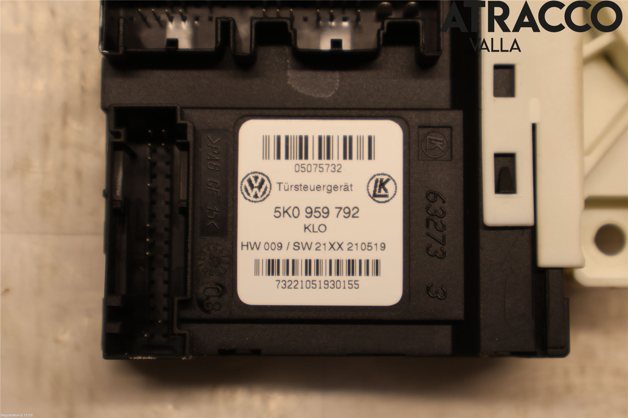 Volkswagen VW CADDY 16-20 Vindusheismotor