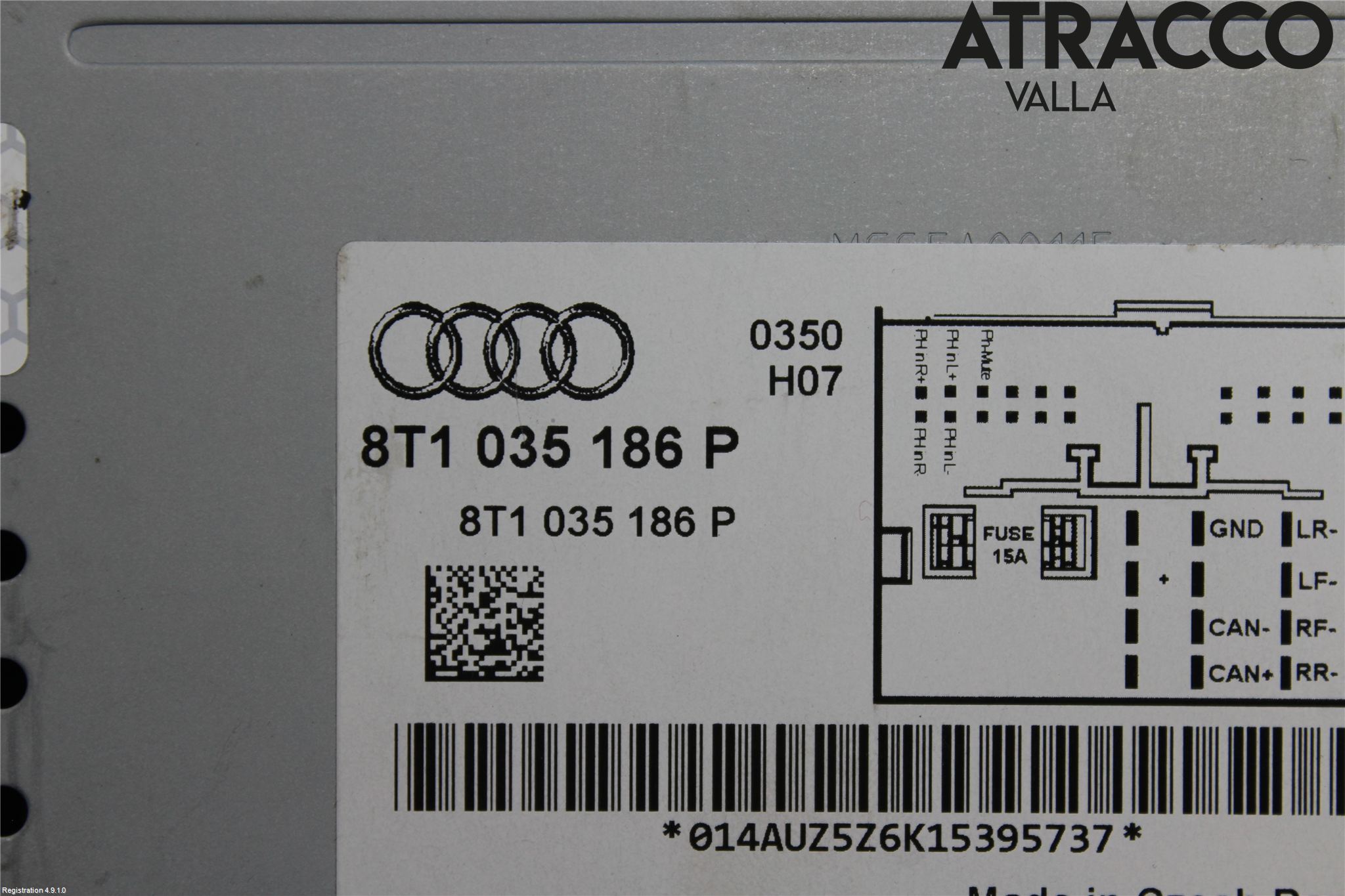 Audi A5 07-16 Stereo Radio Med Cd