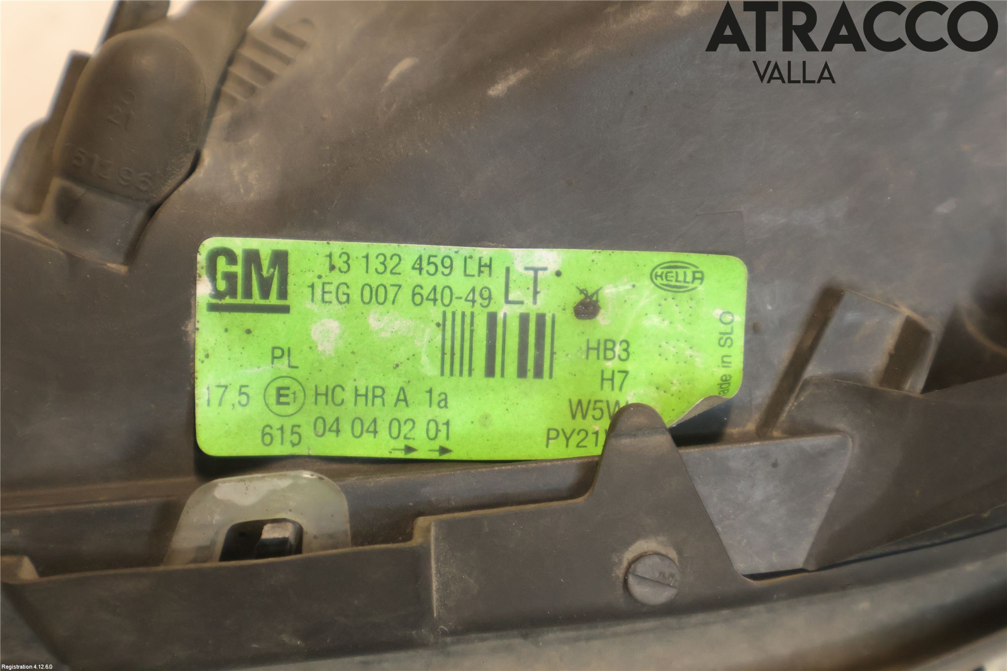 Opel ASTRA G 98-03 Frontlykt Venstre