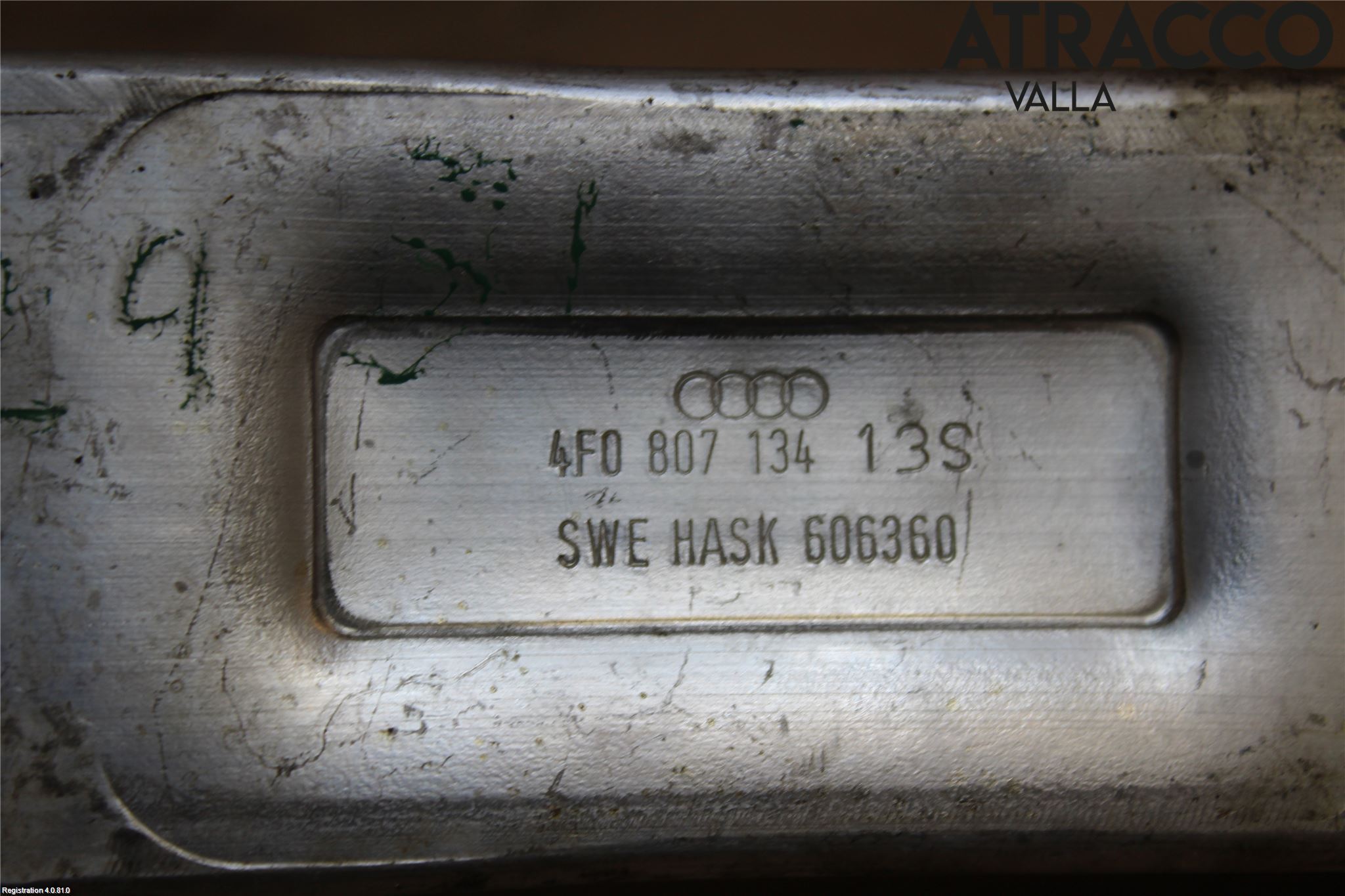 Audi A6/S6     05-11 Støtfanger Foran Feste