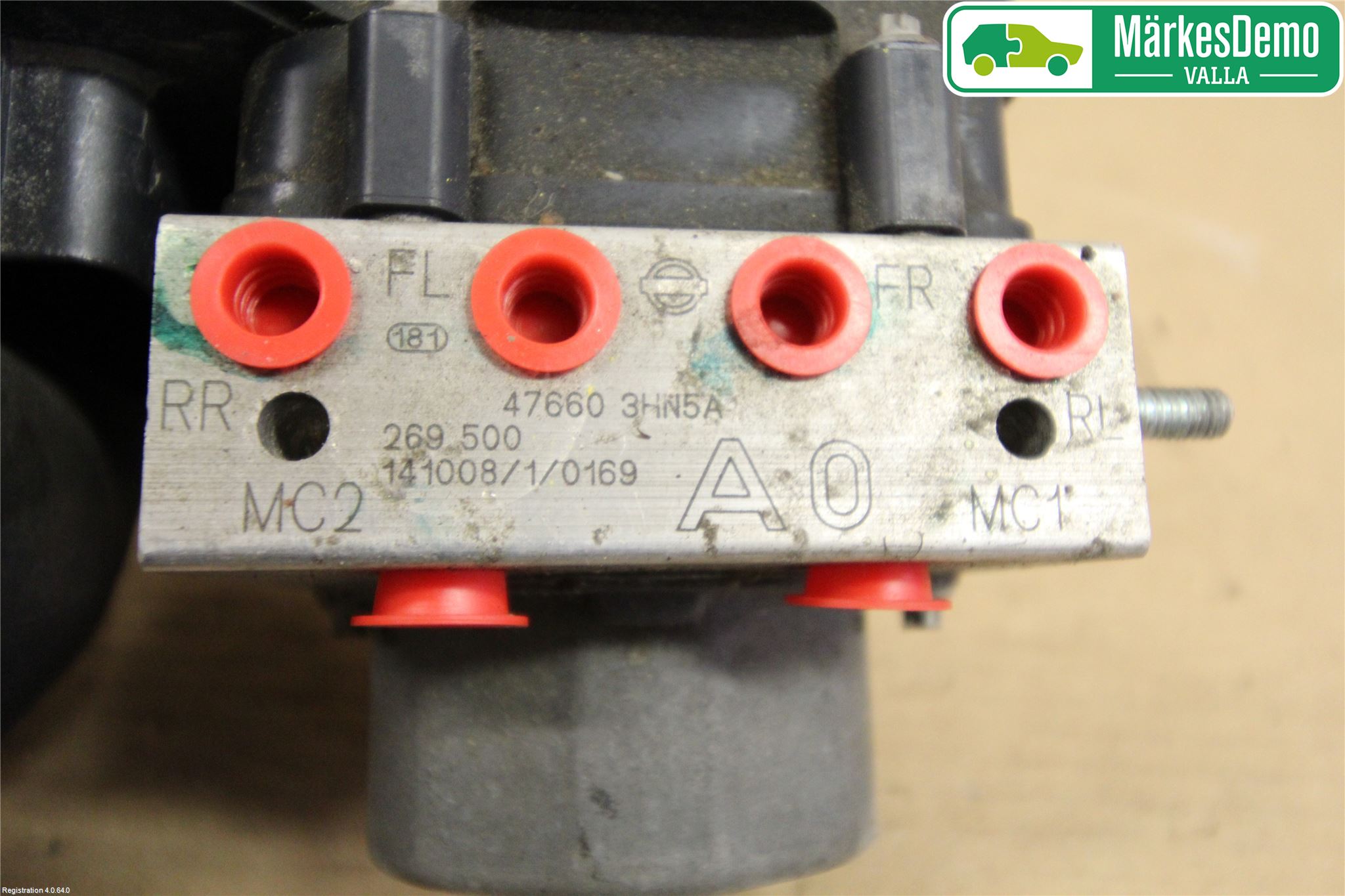 Nissan MICRA 11-16 Abs Hydraulikkaggregat