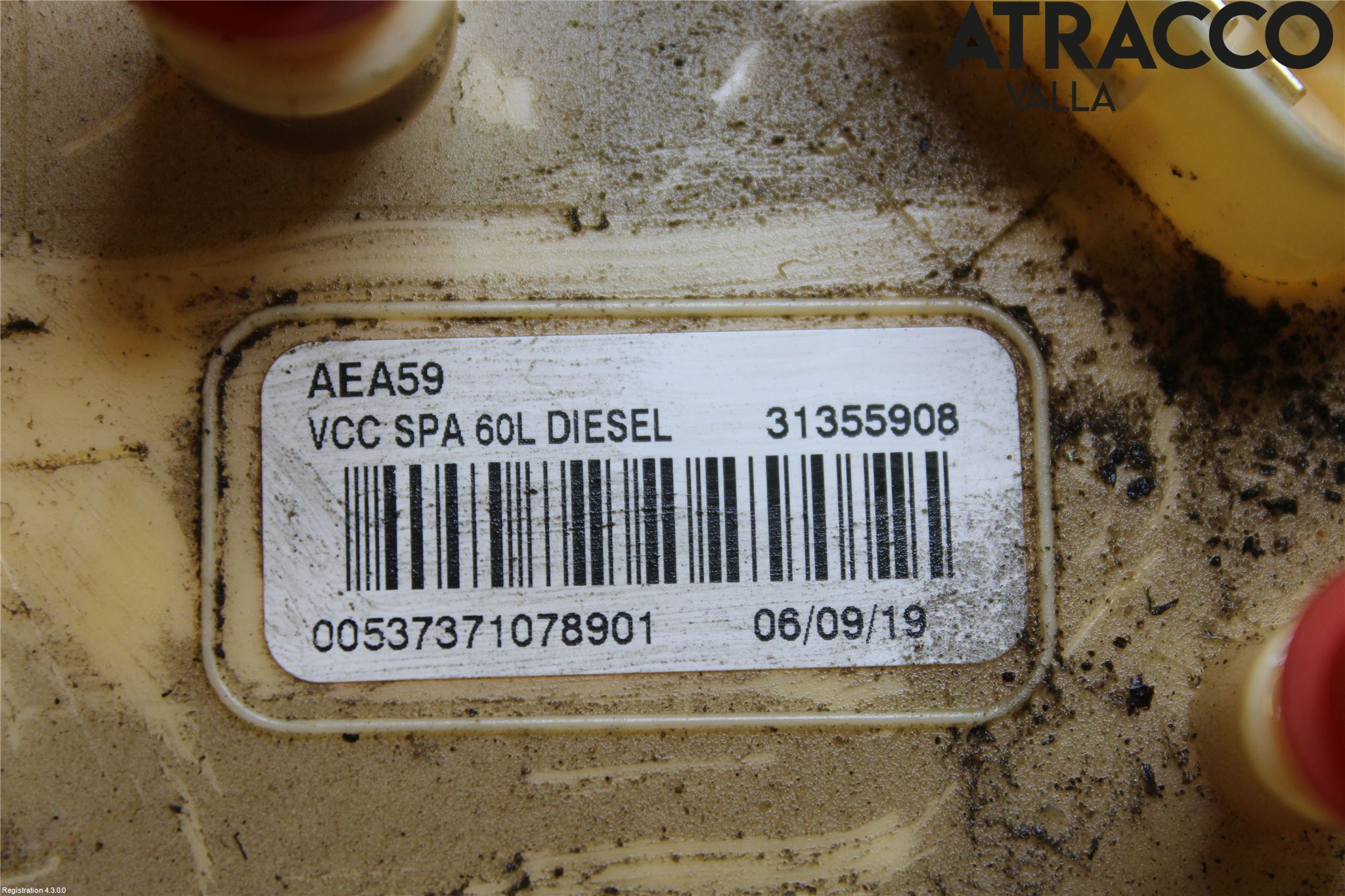 Volvo V60 19- Drivstoffpumpe Fødepumpe El