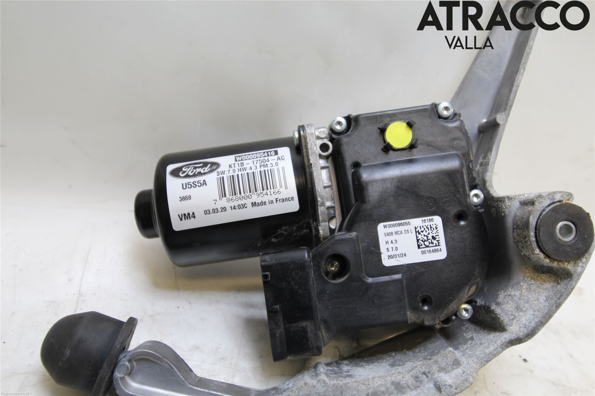 Ford TRANSIT/TOURNEO CONNECT 13-22 Viskermotor Frontrute
